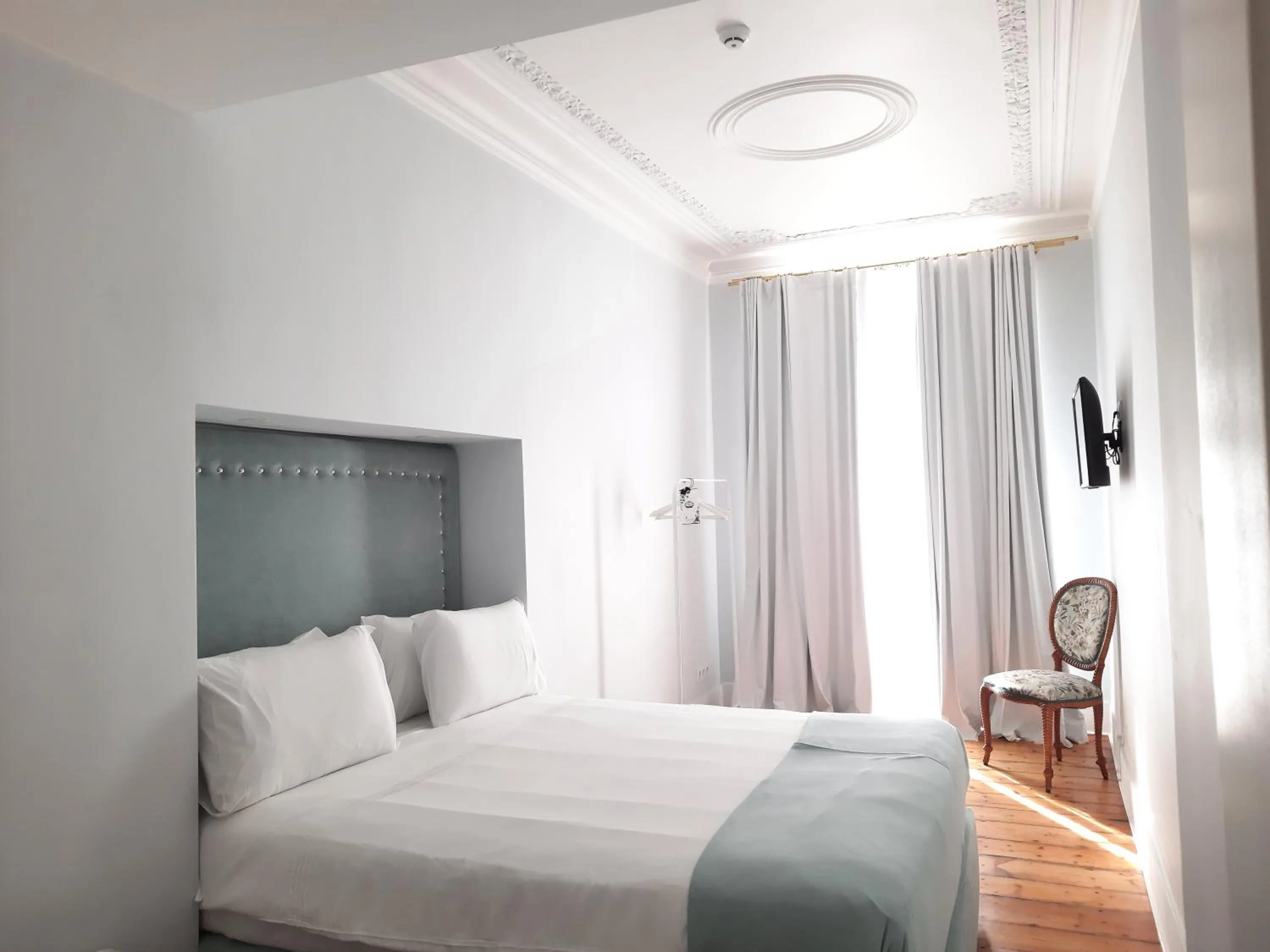 Bed in Palácio do Visconde - The Coffee Experience