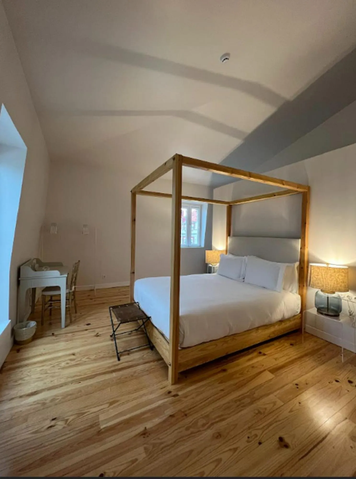 Bed in Palácio do Visconde - The Coffee Experience
