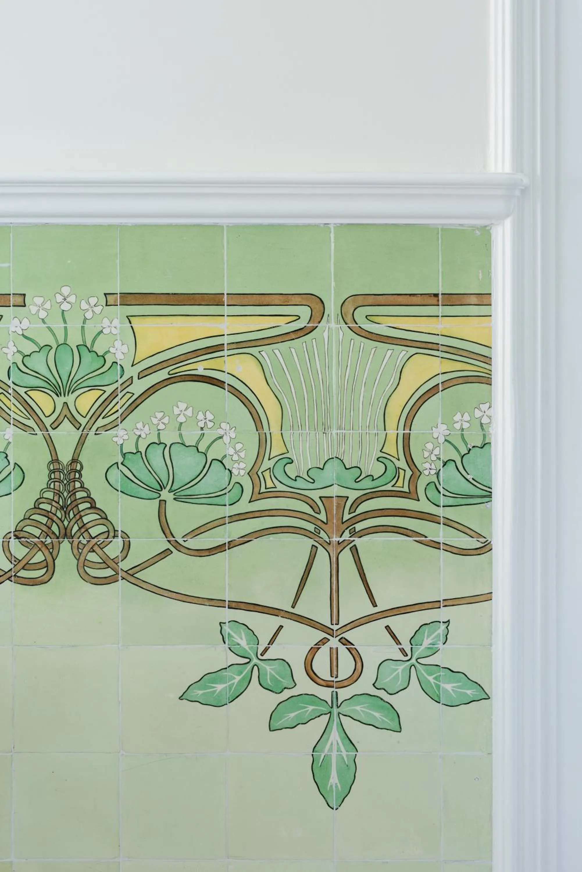Decorative detail in Palácio do Visconde - The Coffee Experience