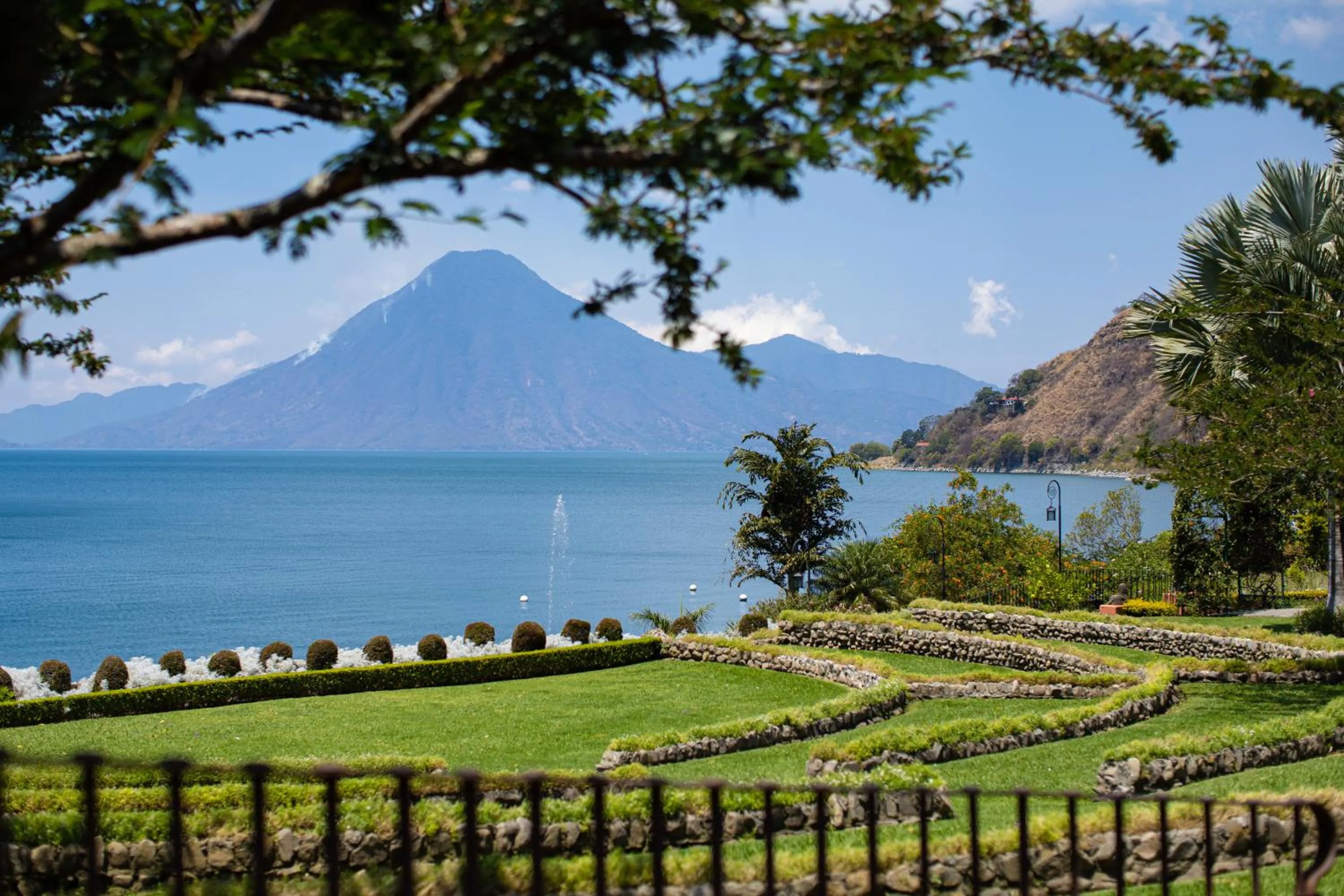 Garden in Hotel Atitlan