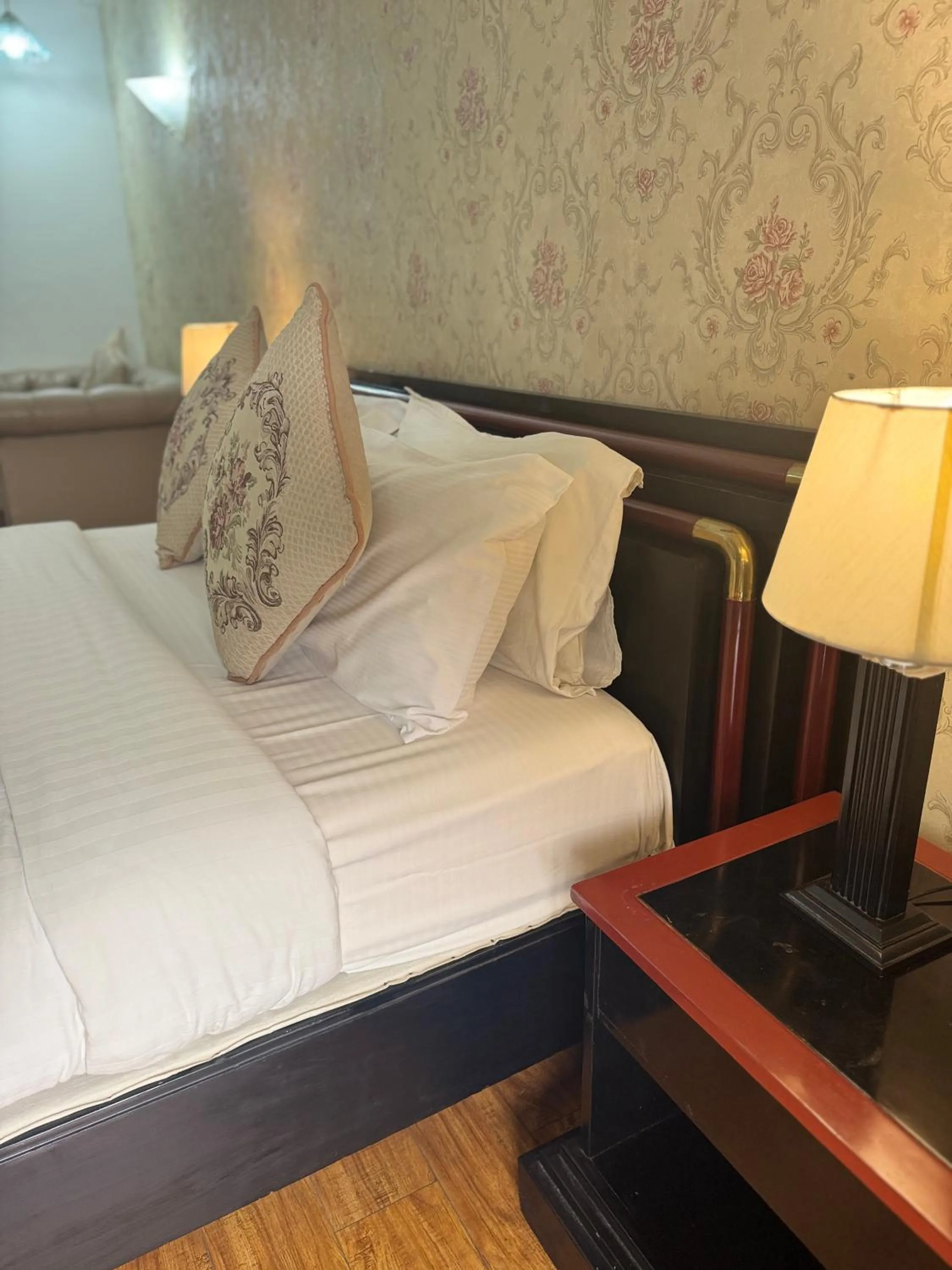 Bed in Hotel de Papae