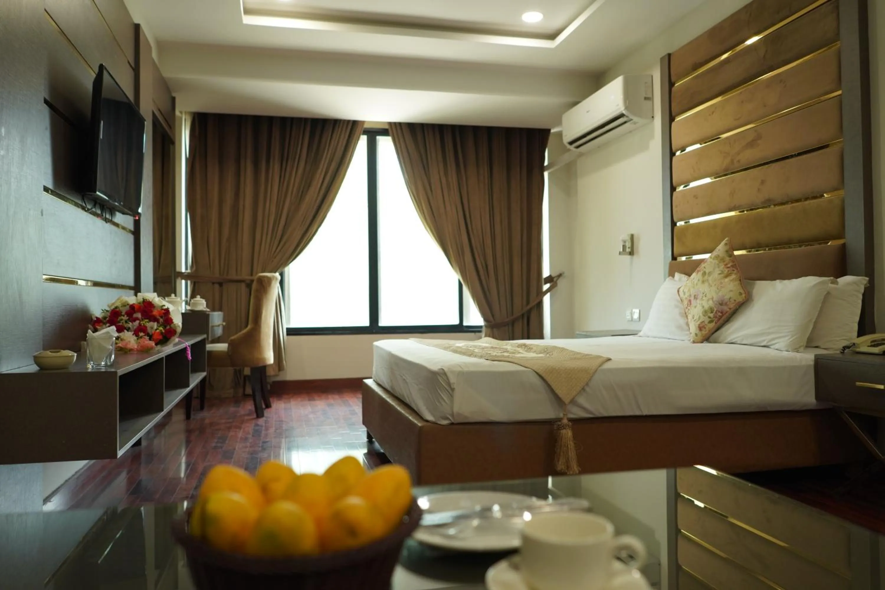 Bed in Hotel de Papae