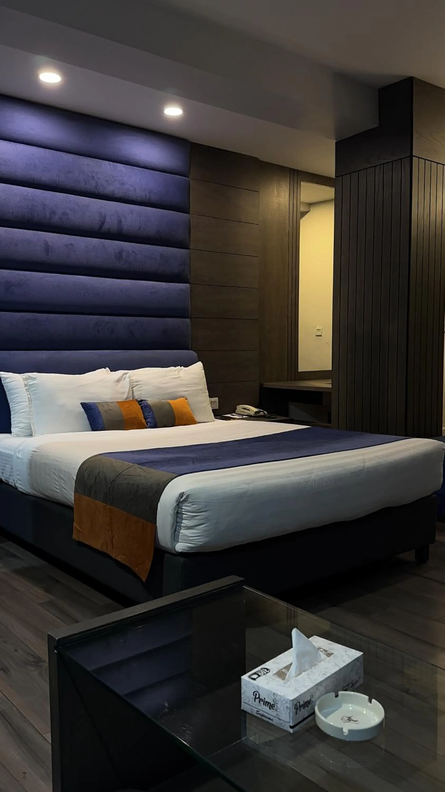 Bed in Hotel de Papae