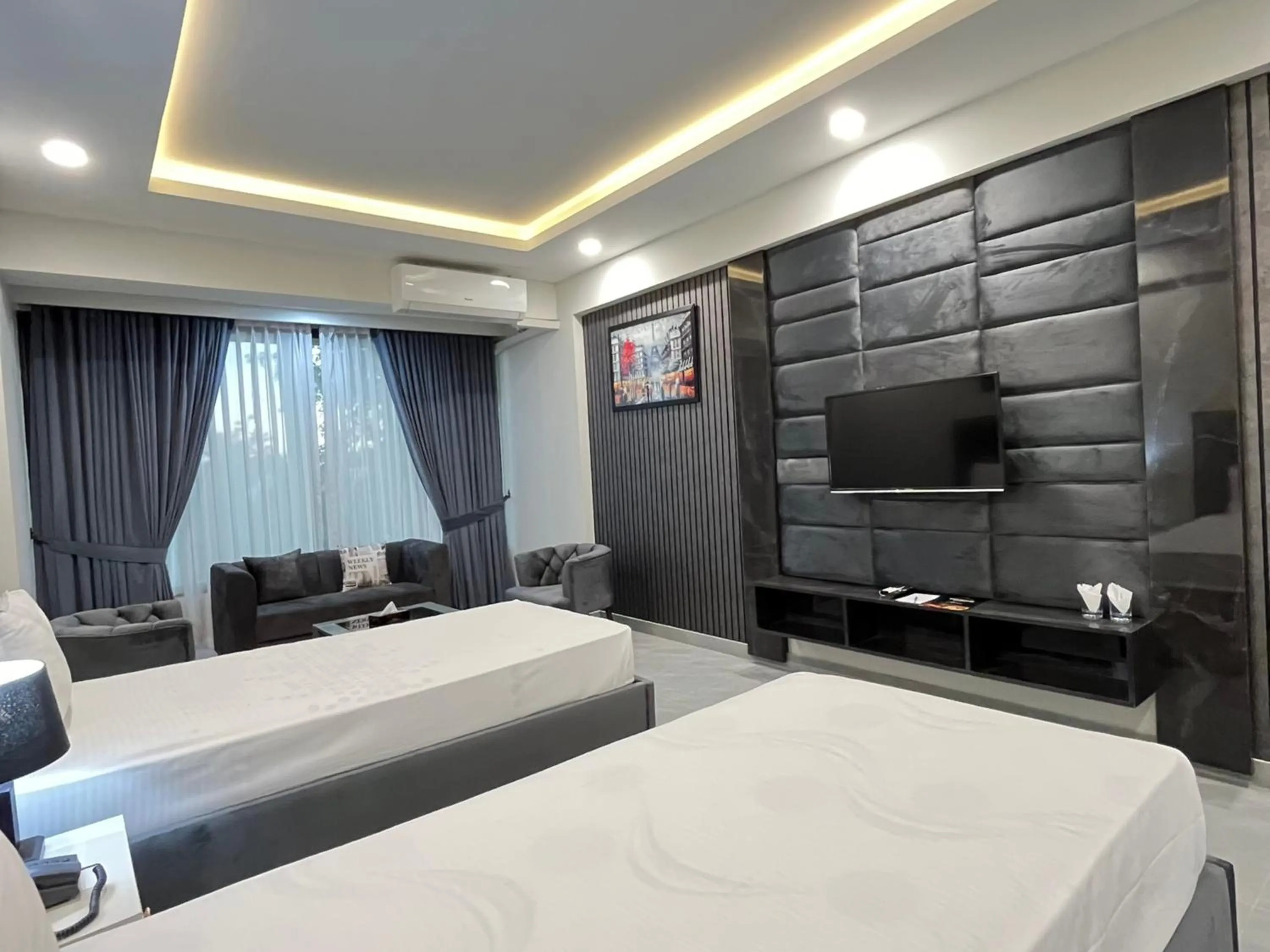 Bed in Hotel de Papae