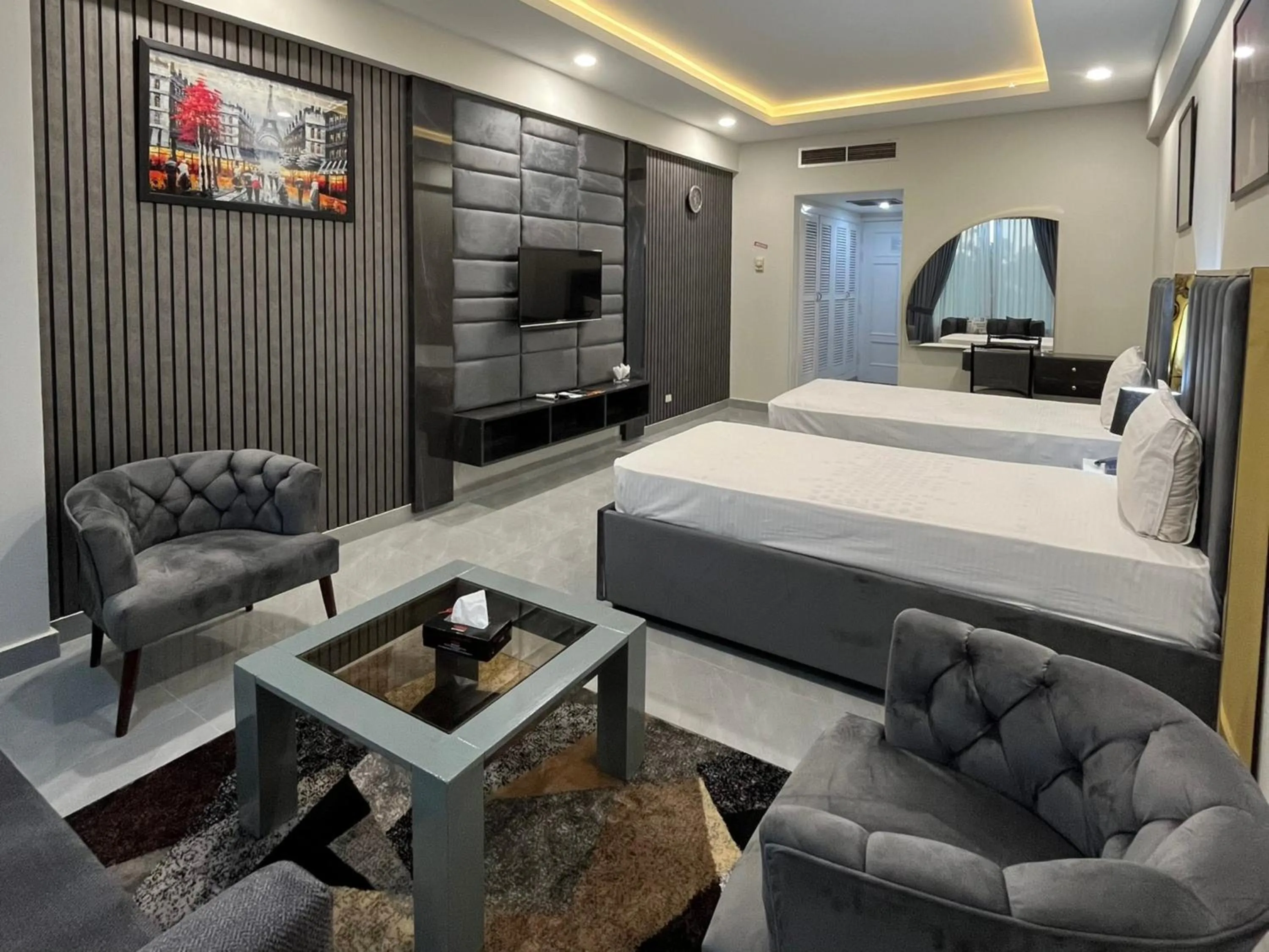 Bed in Hotel de Papae