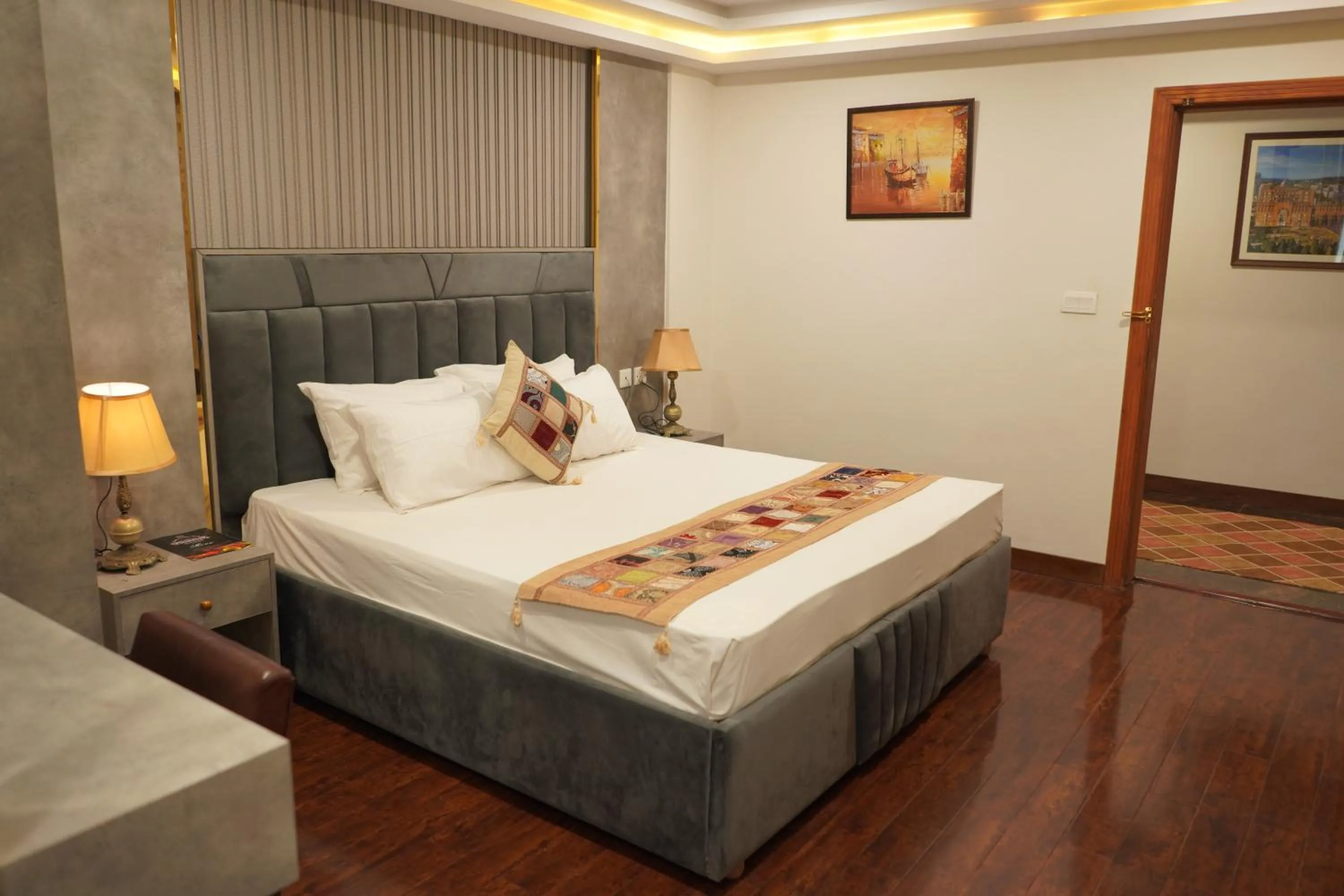 Bed in Hotel de Papae