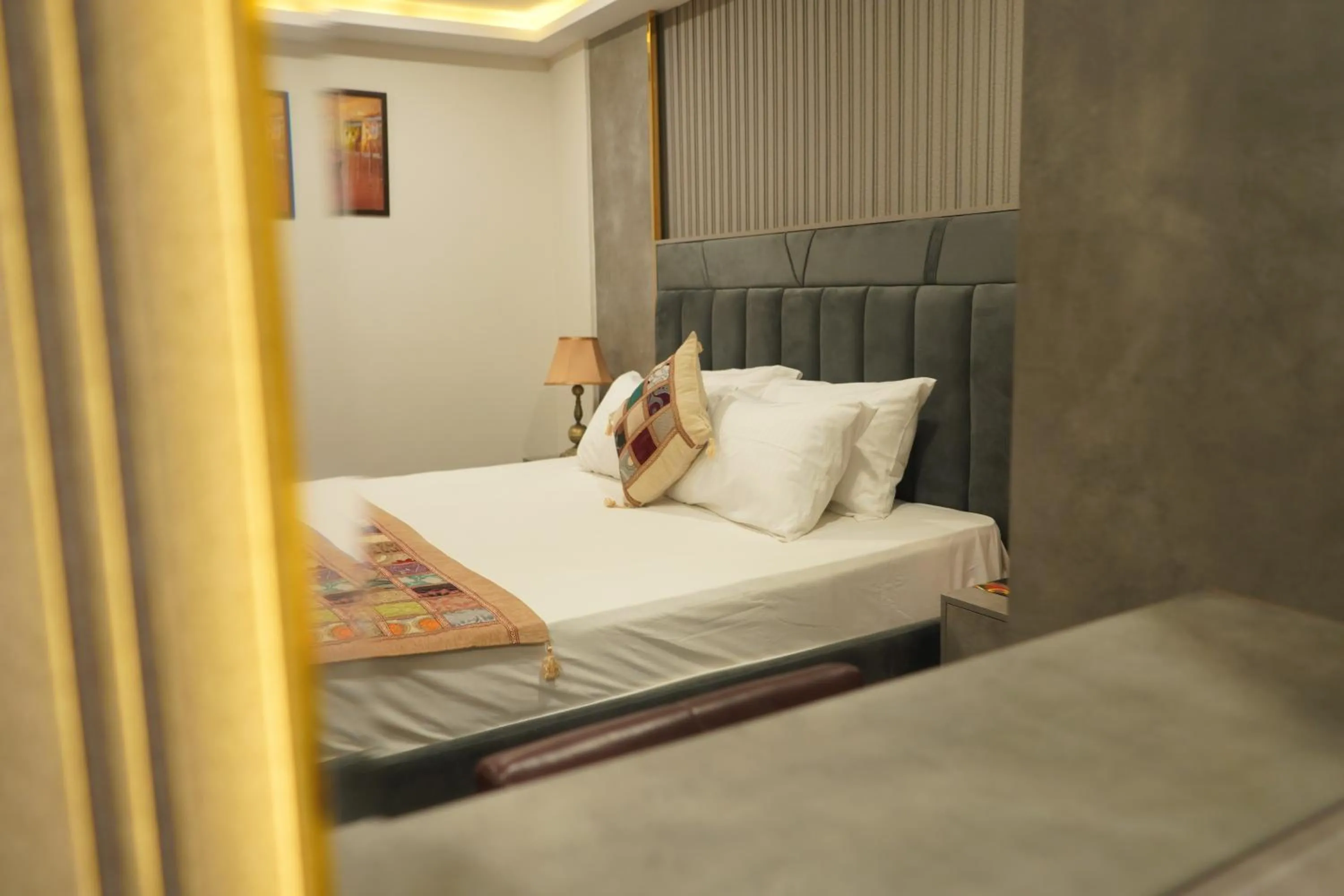 Bed in Hotel de Papae