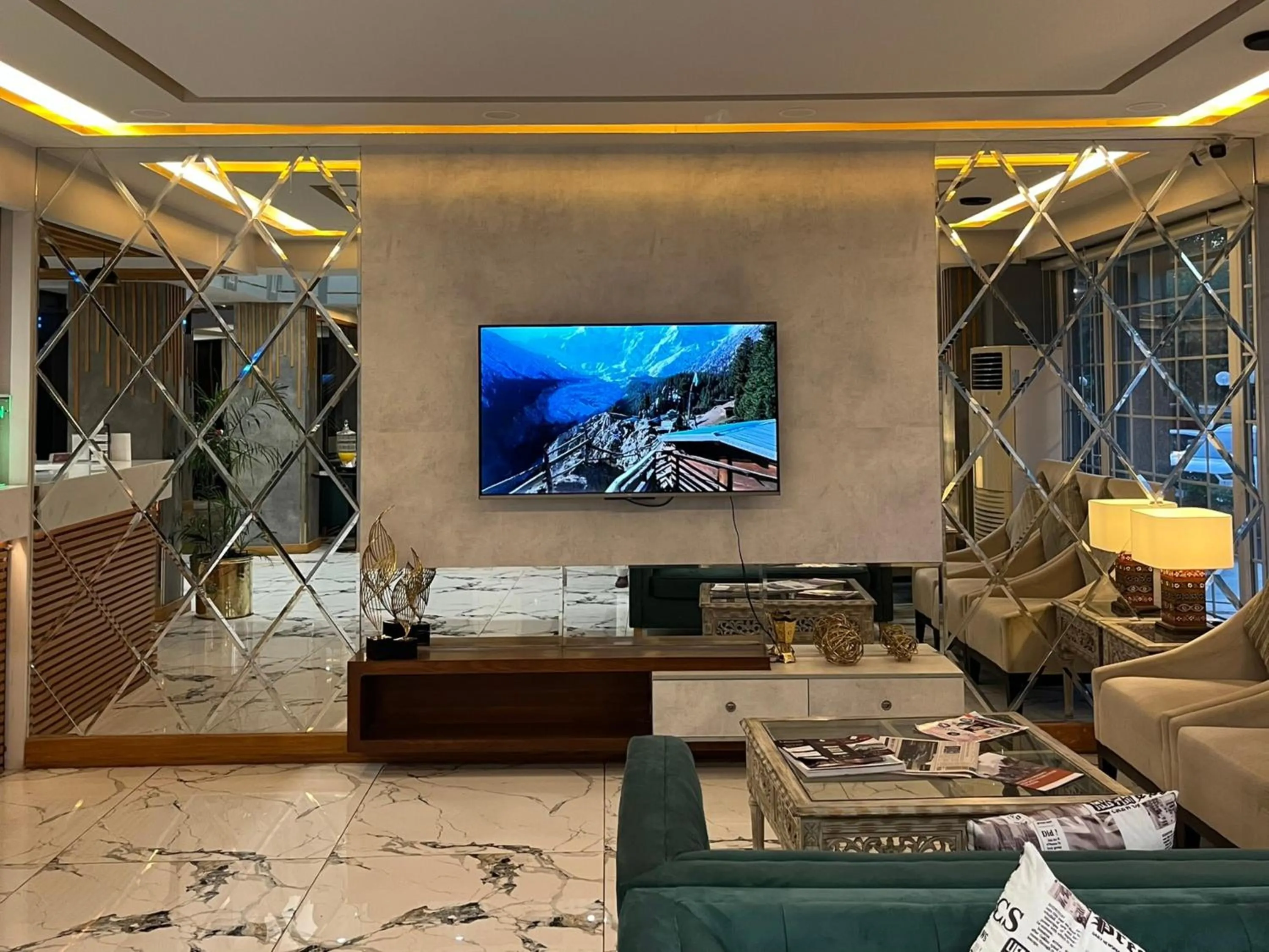 Lobby or reception in Hotel de Papae