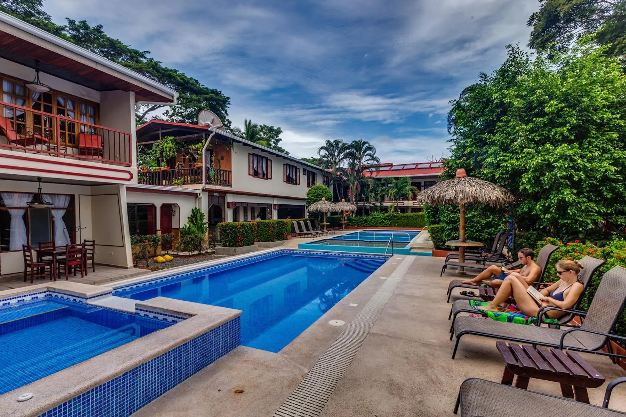 Pool view in Hotel Mar de Luz