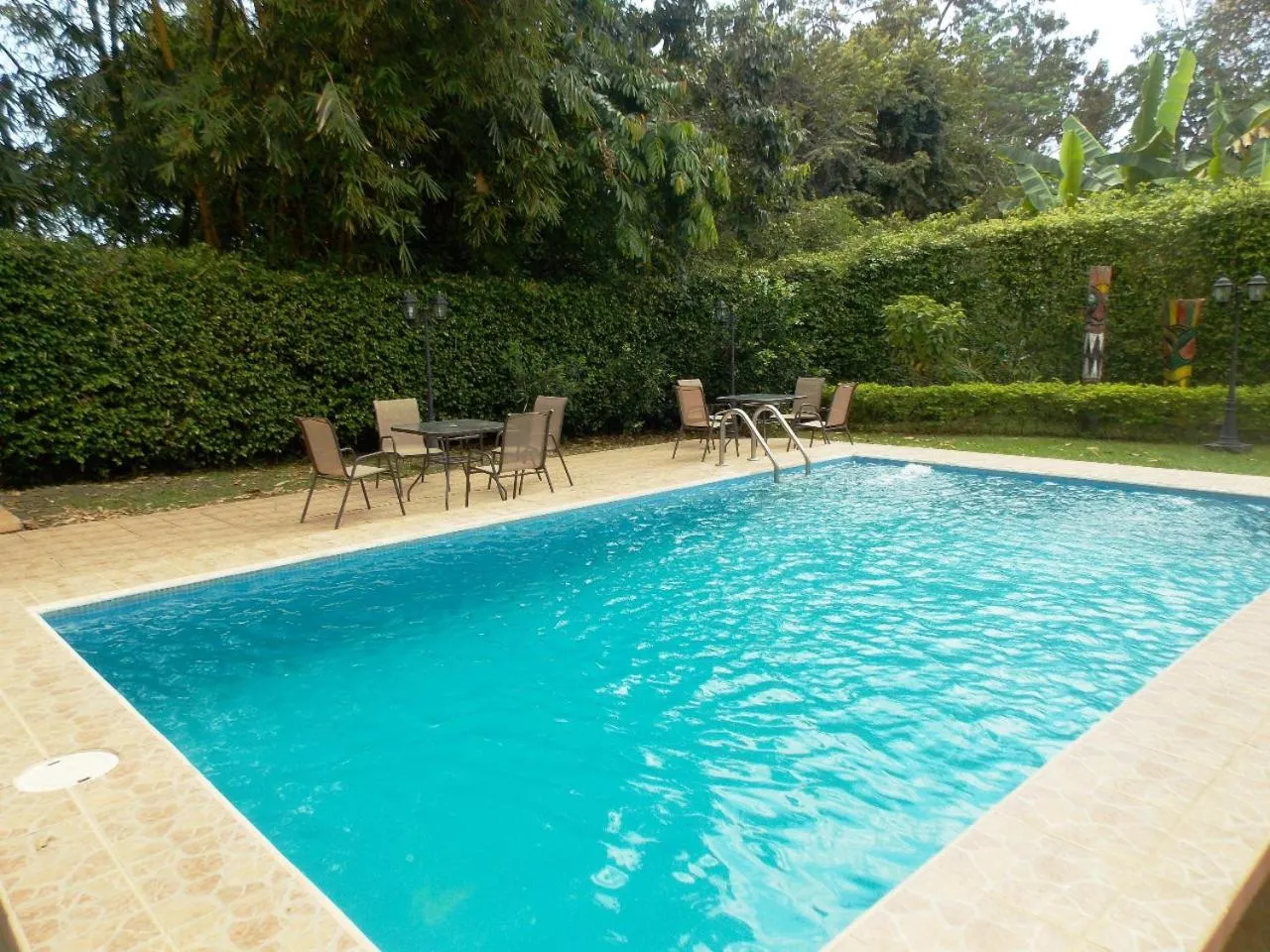 Pool view in Hotel Mar de Luz