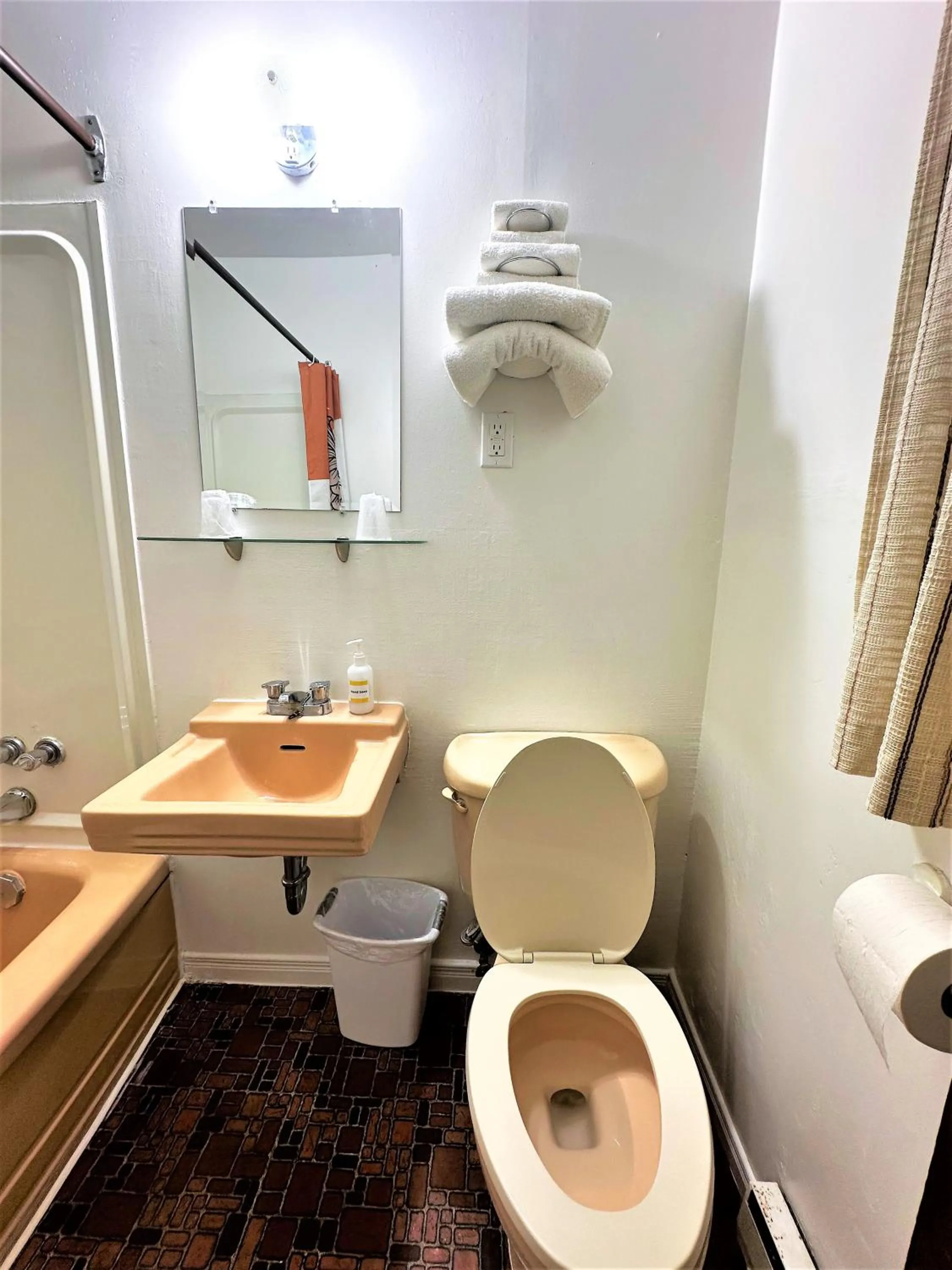 Bathroom in Red Top Motor Inn