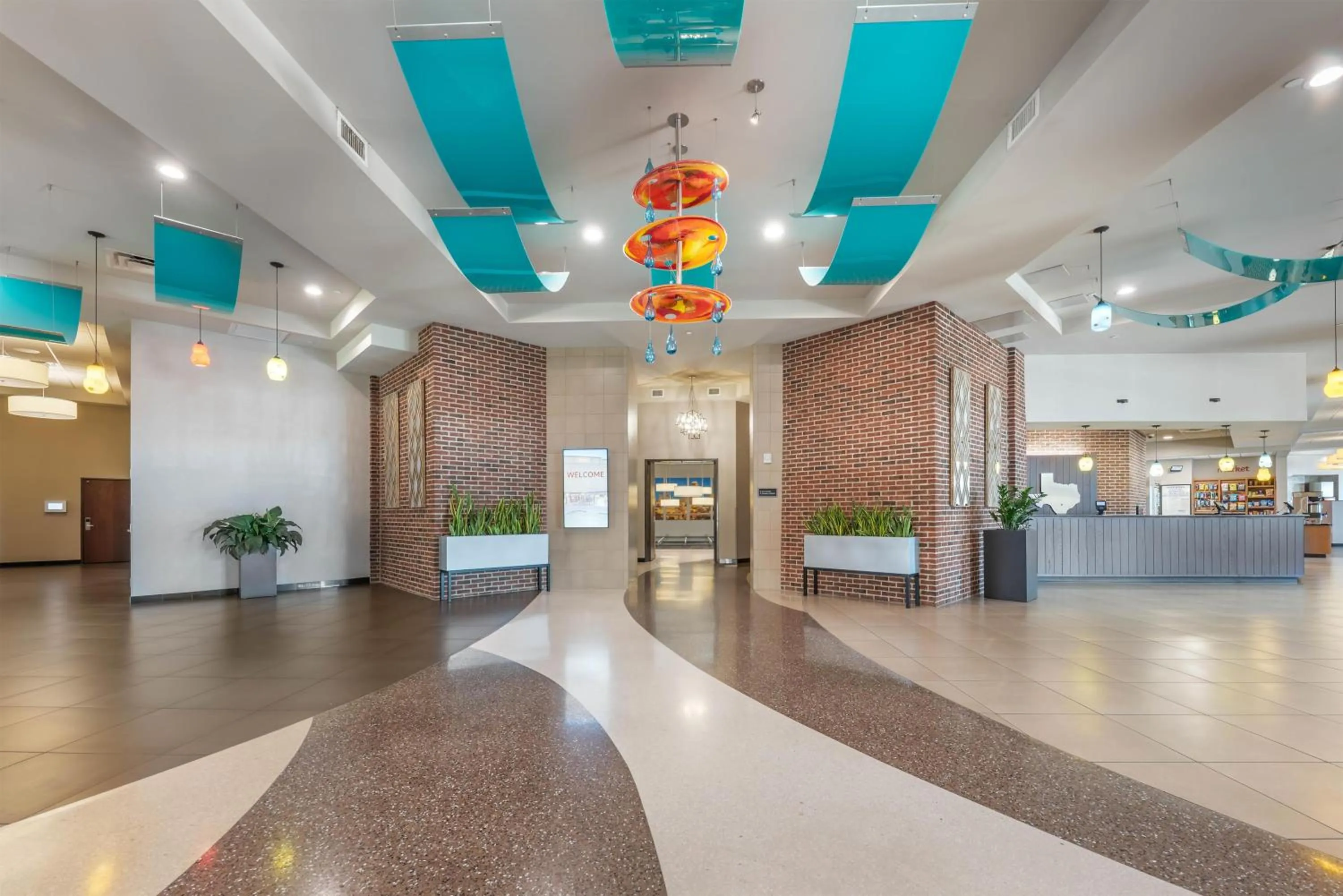 Lobby or reception in Drury Plaza Hotel San Antonio North Stone Oak