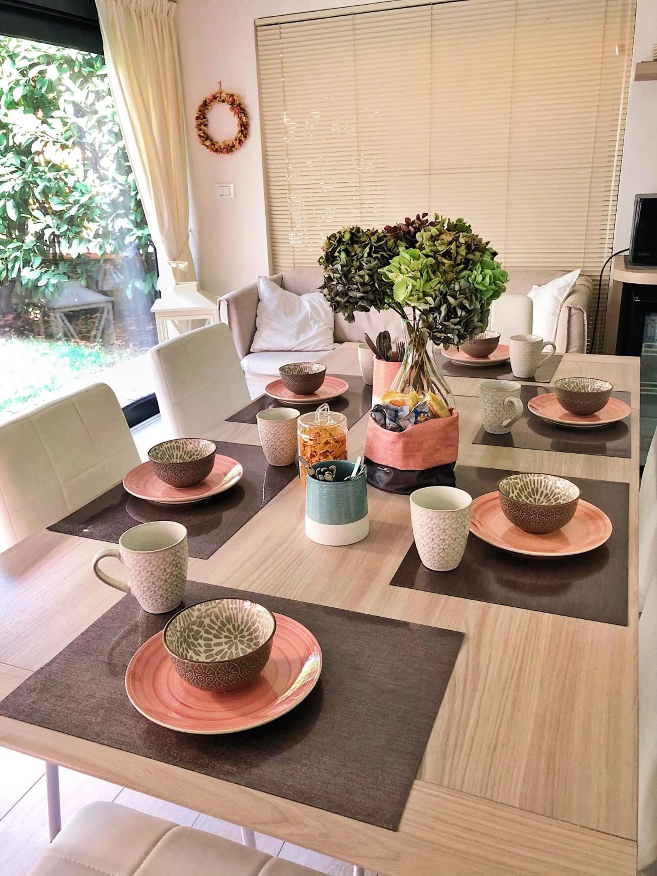 Food and drinks in La Magnolia B&B