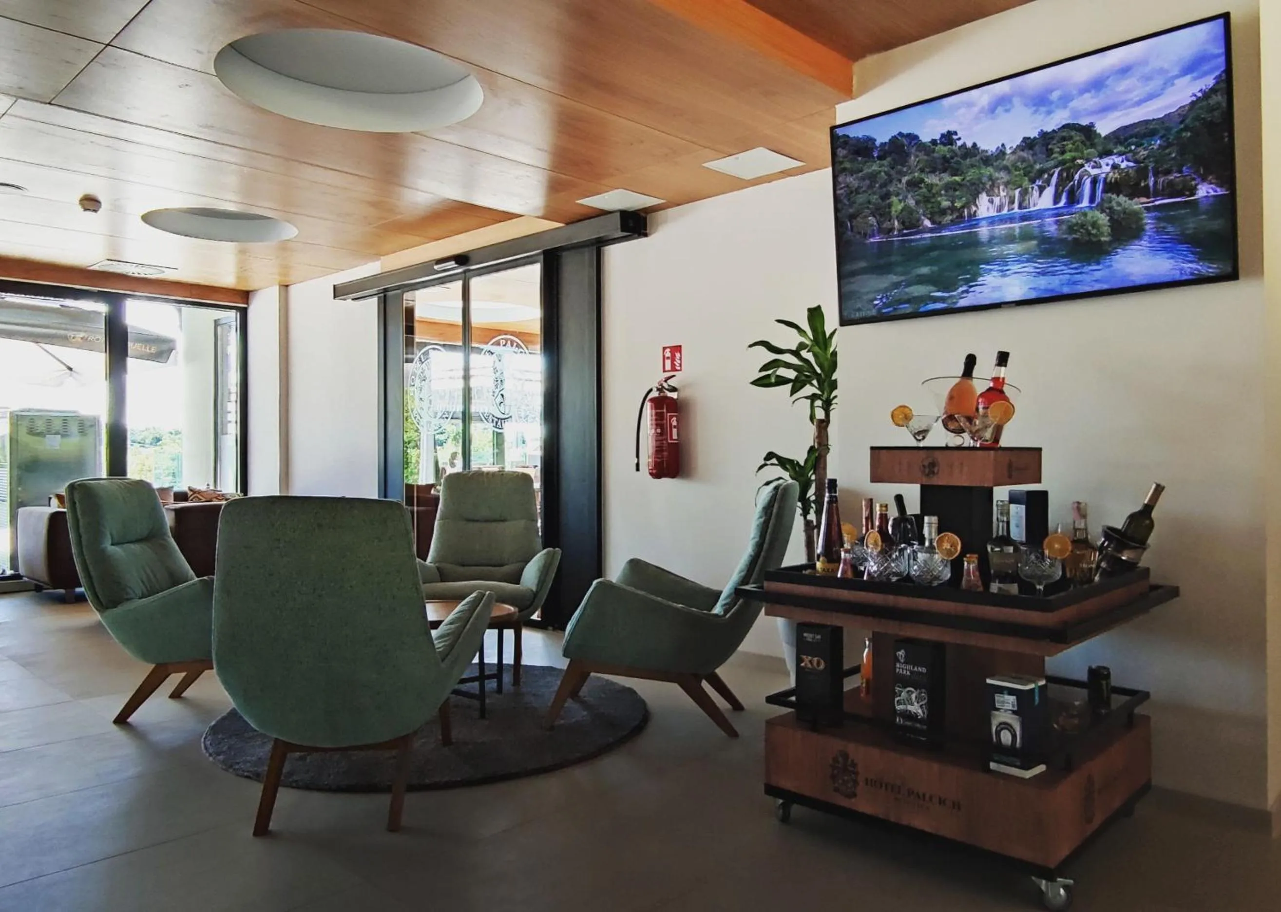 Lobby or reception in Hotel Palcich Plitvice