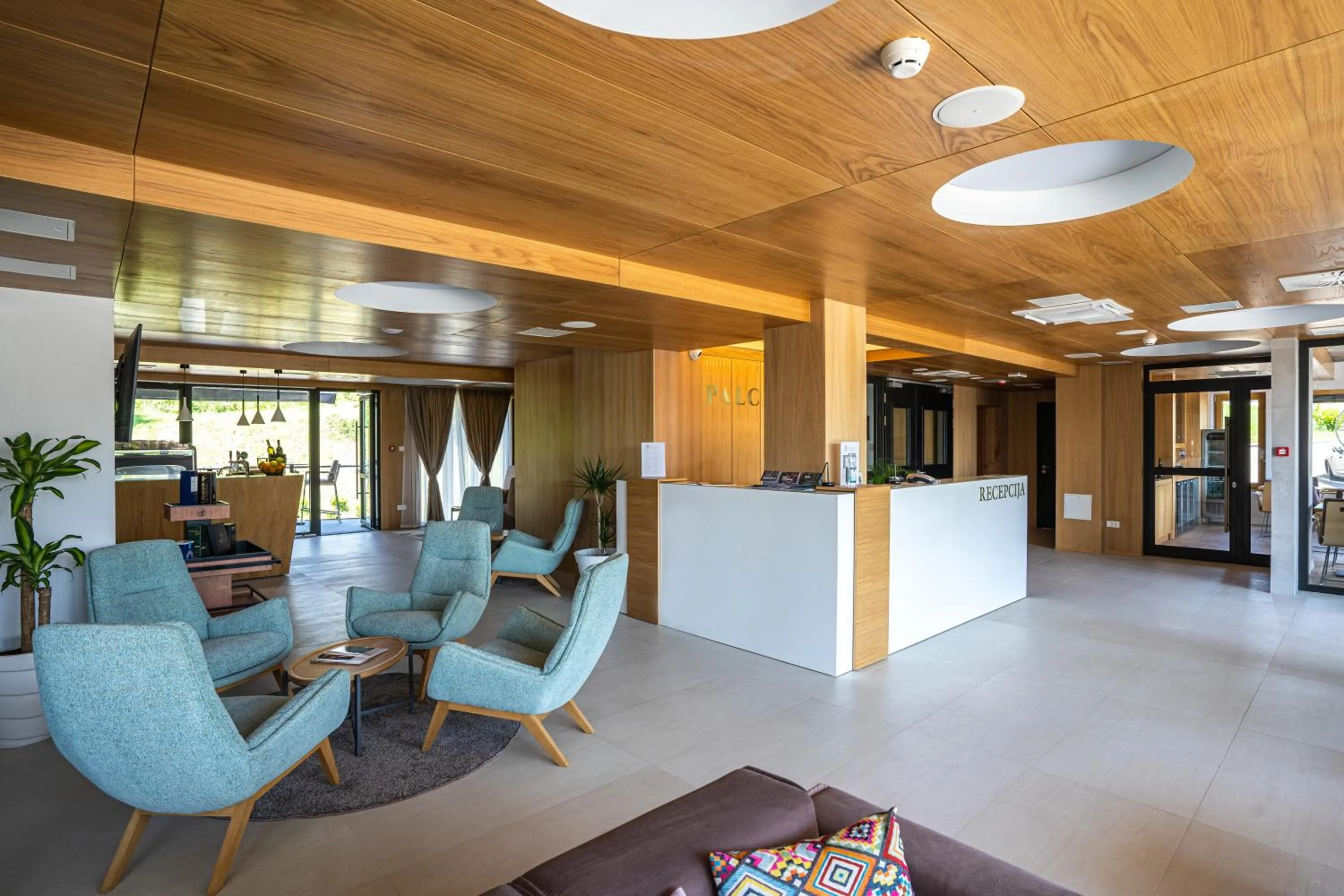 Lobby or reception in Hotel Palcich Plitvice