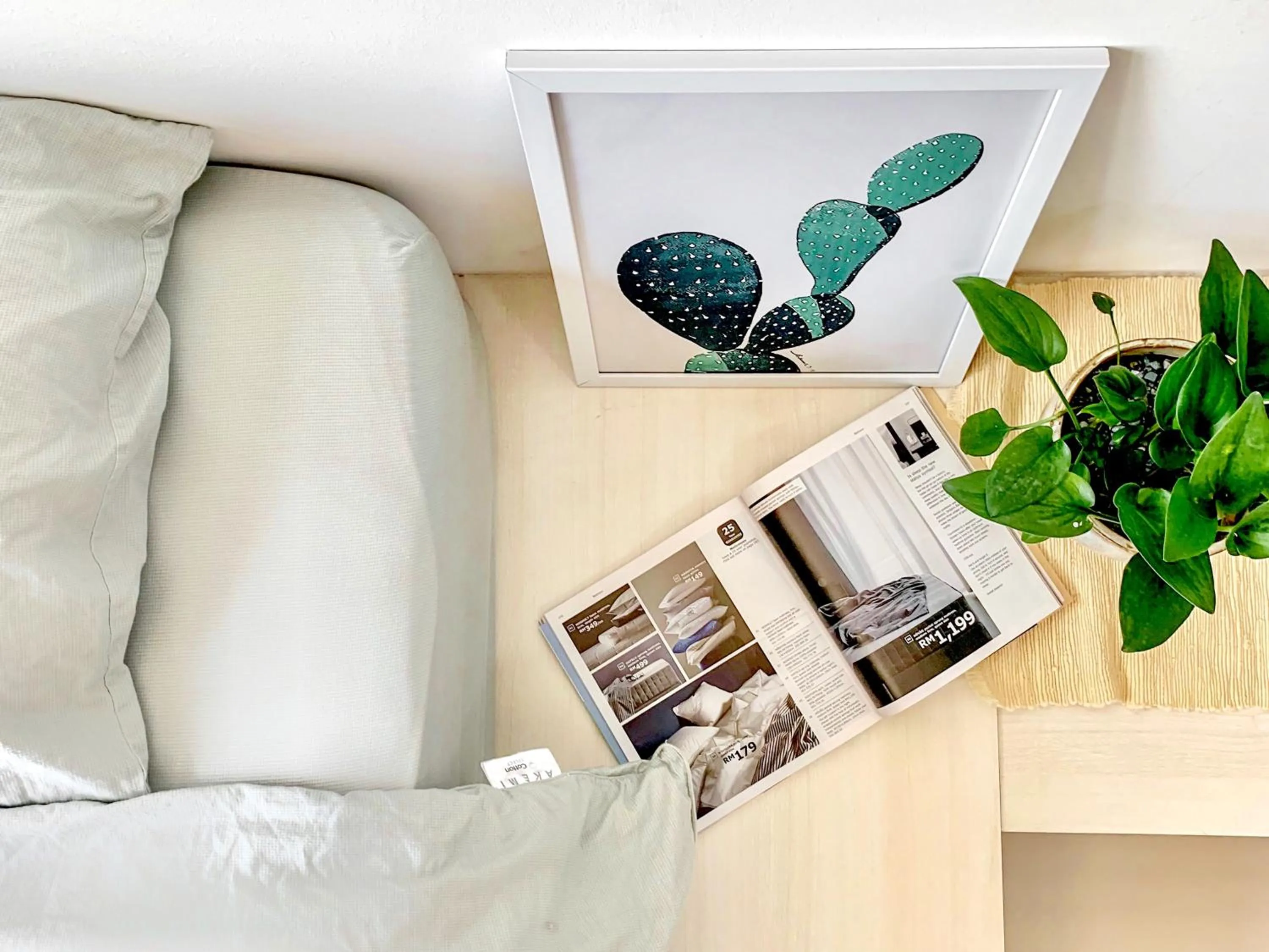 Bed in Georgetown Tropicana 218 Apartment