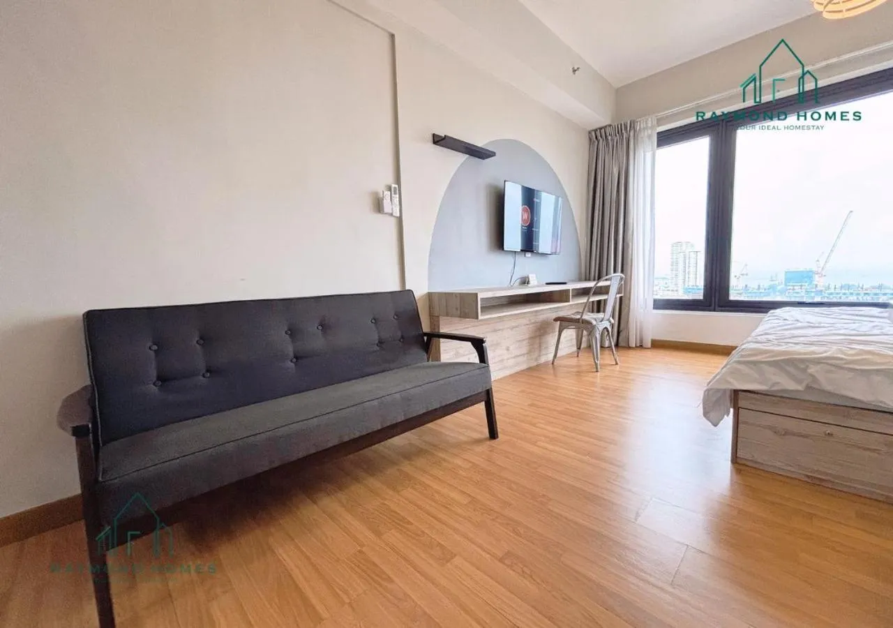 Bed in Georgetown Tropicana 218 Apartment