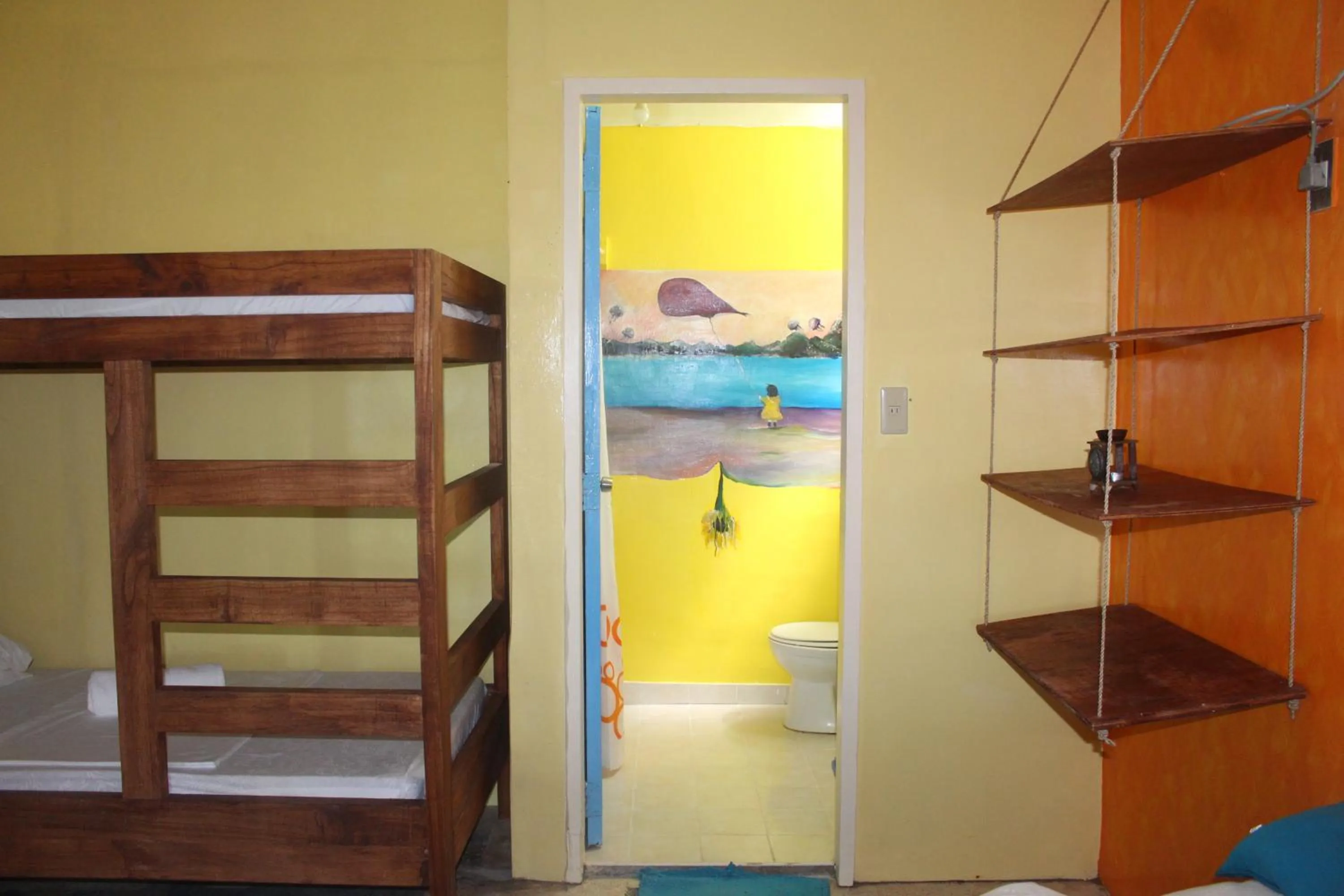 bunk bed, Bed in Kurma Eco Beach Lodge