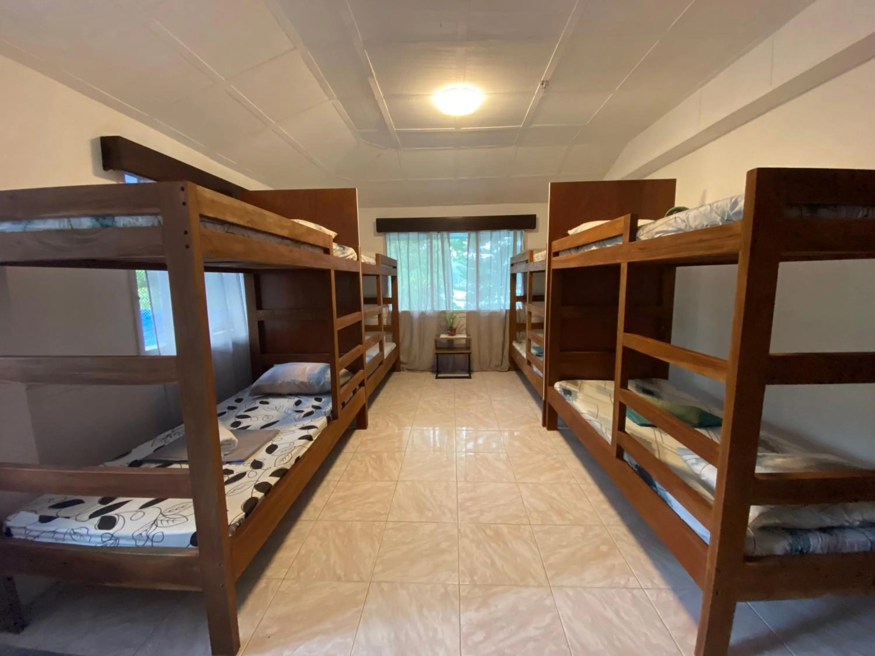 Bed in Kurma Eco Beach Lodge