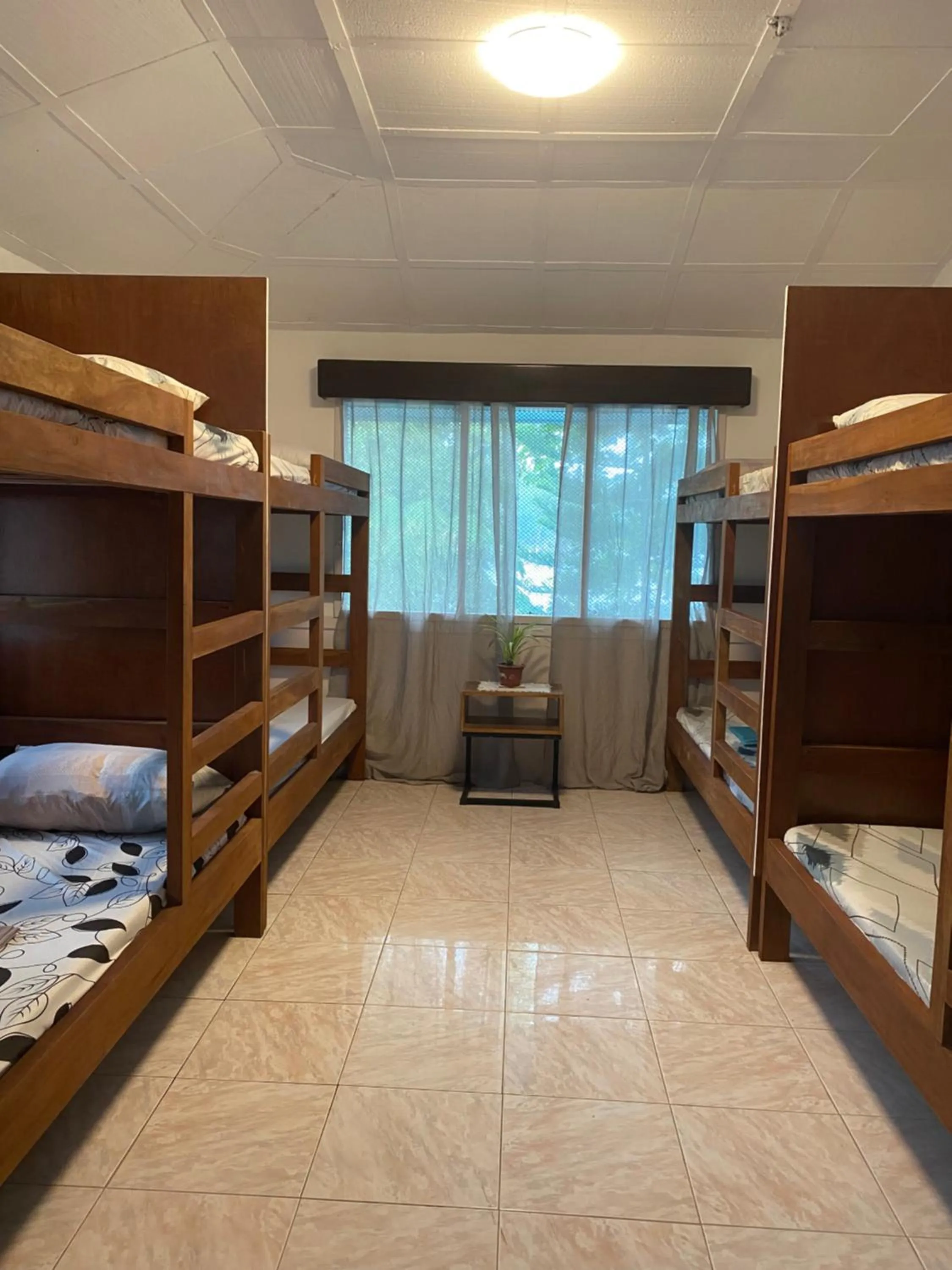 Bed in Kurma Eco Beach Lodge