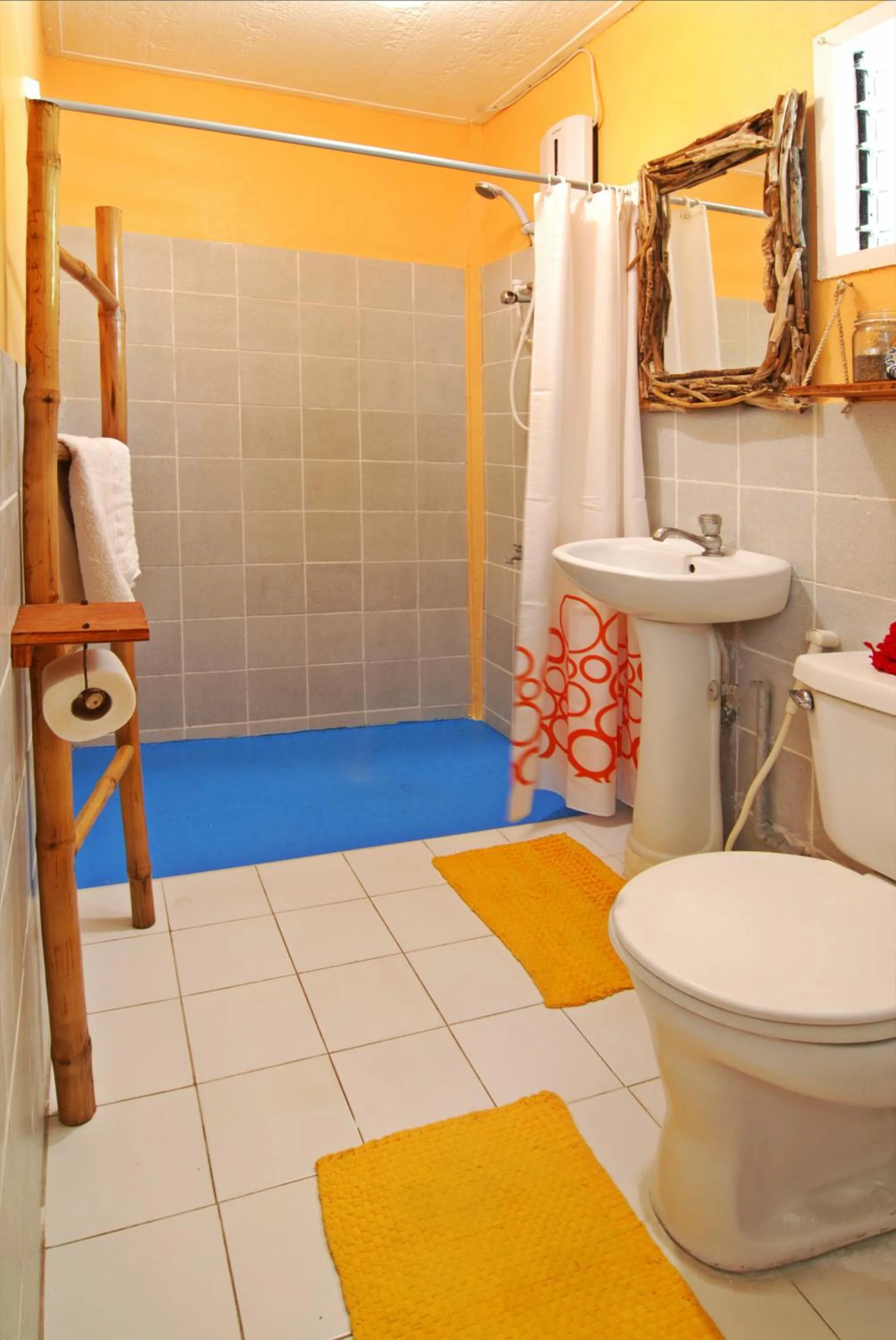 Bathroom in Kurma Eco Beach Lodge