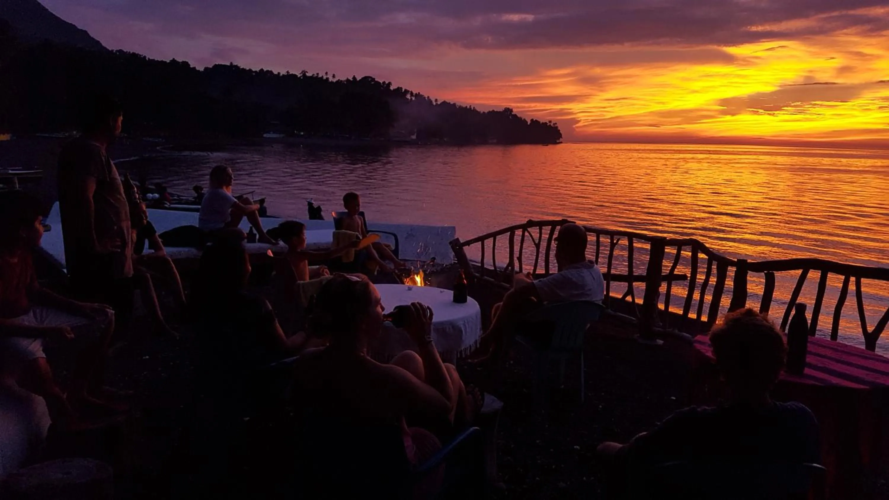 Restaurant/places to eat in Kurma Eco Beach Lodge