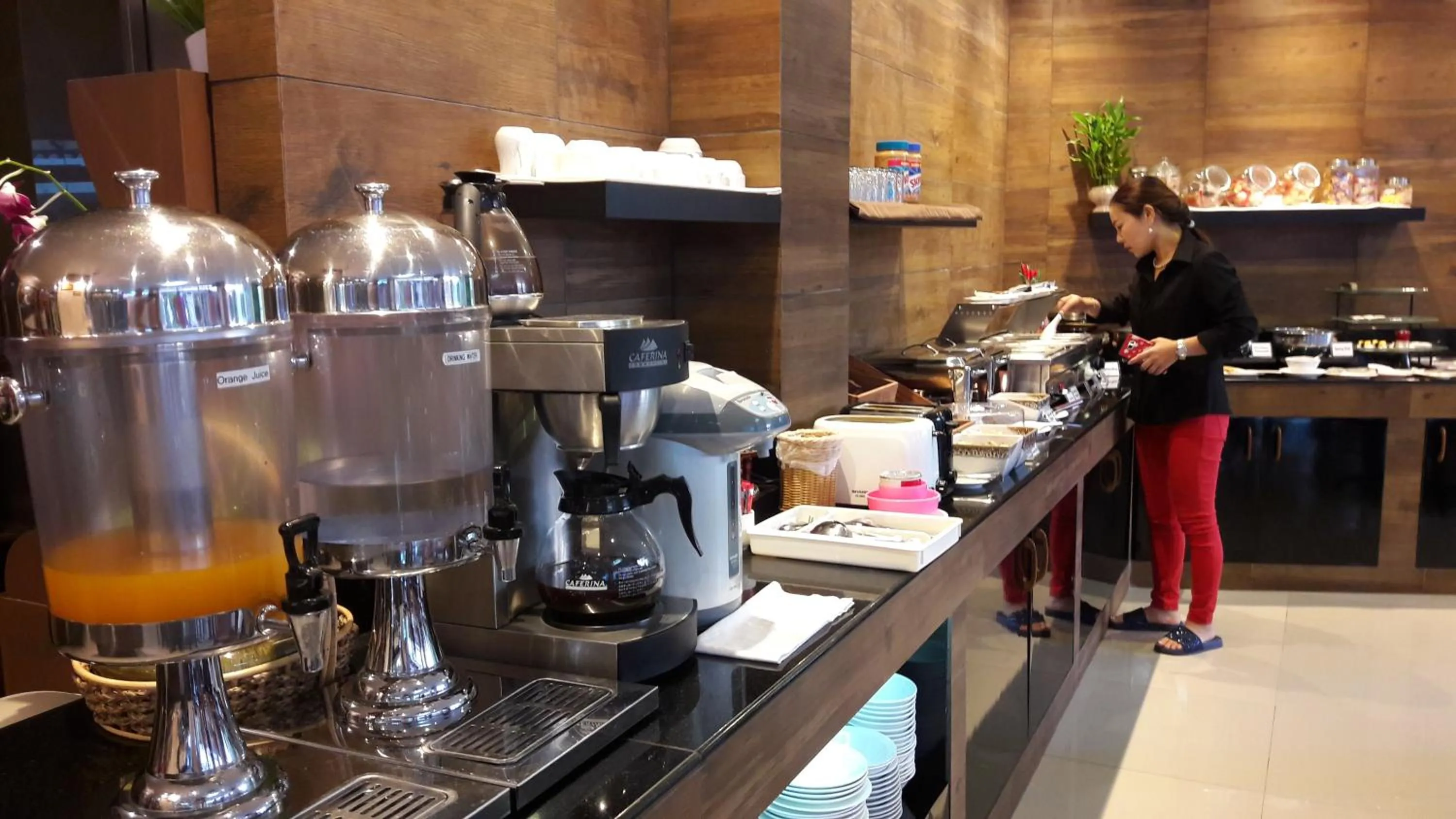 Buffet breakfast in Patong Mansion - SHA Certified