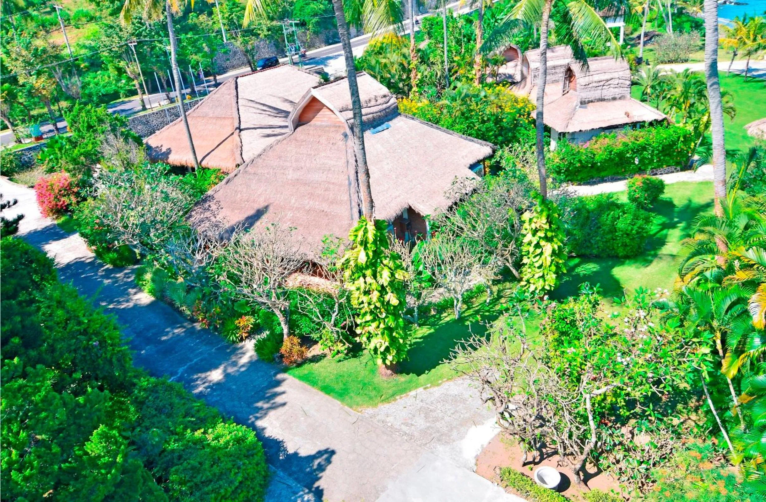 Bird's eye view in Pasific Beach Cottages
