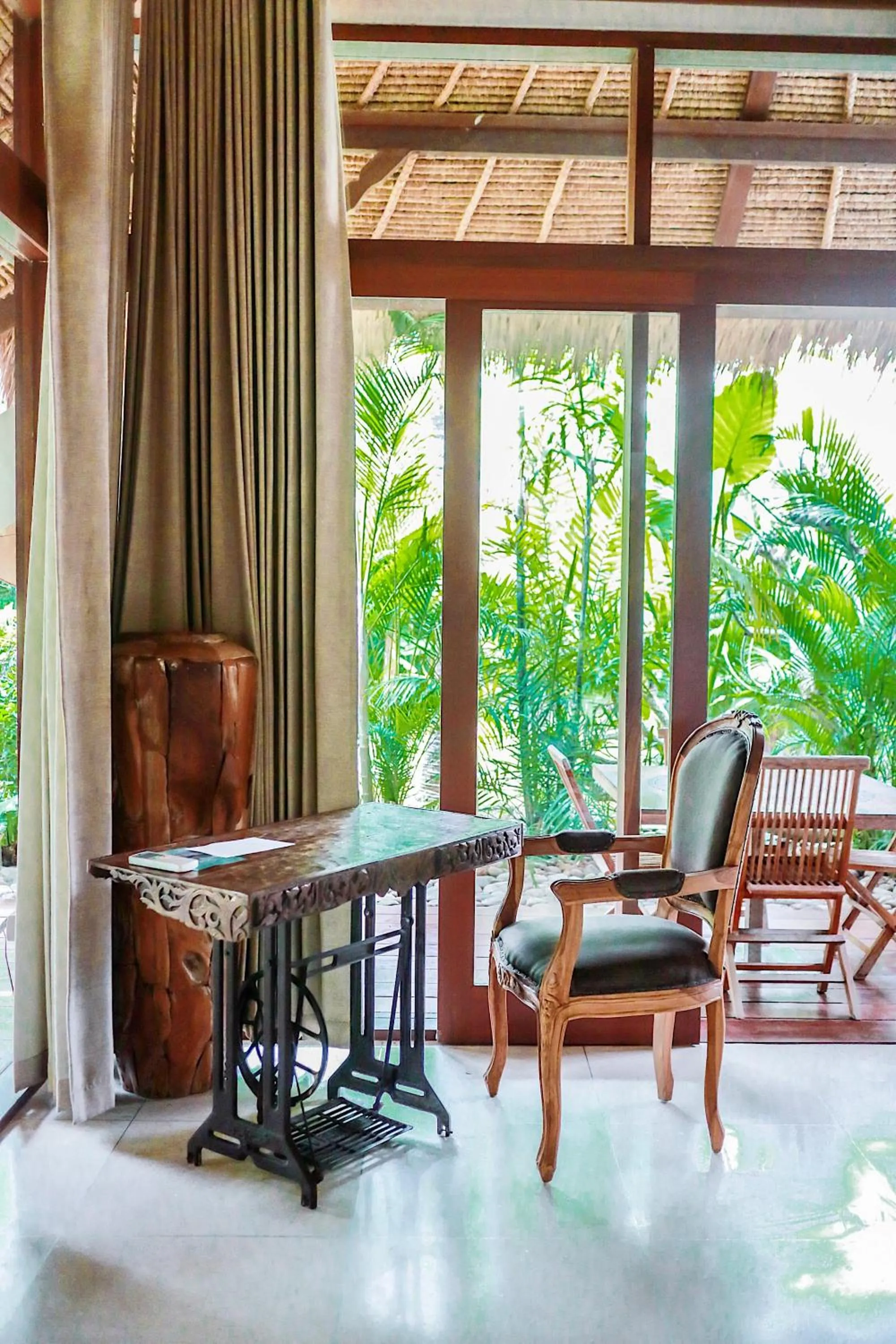 Living room in La Cabane