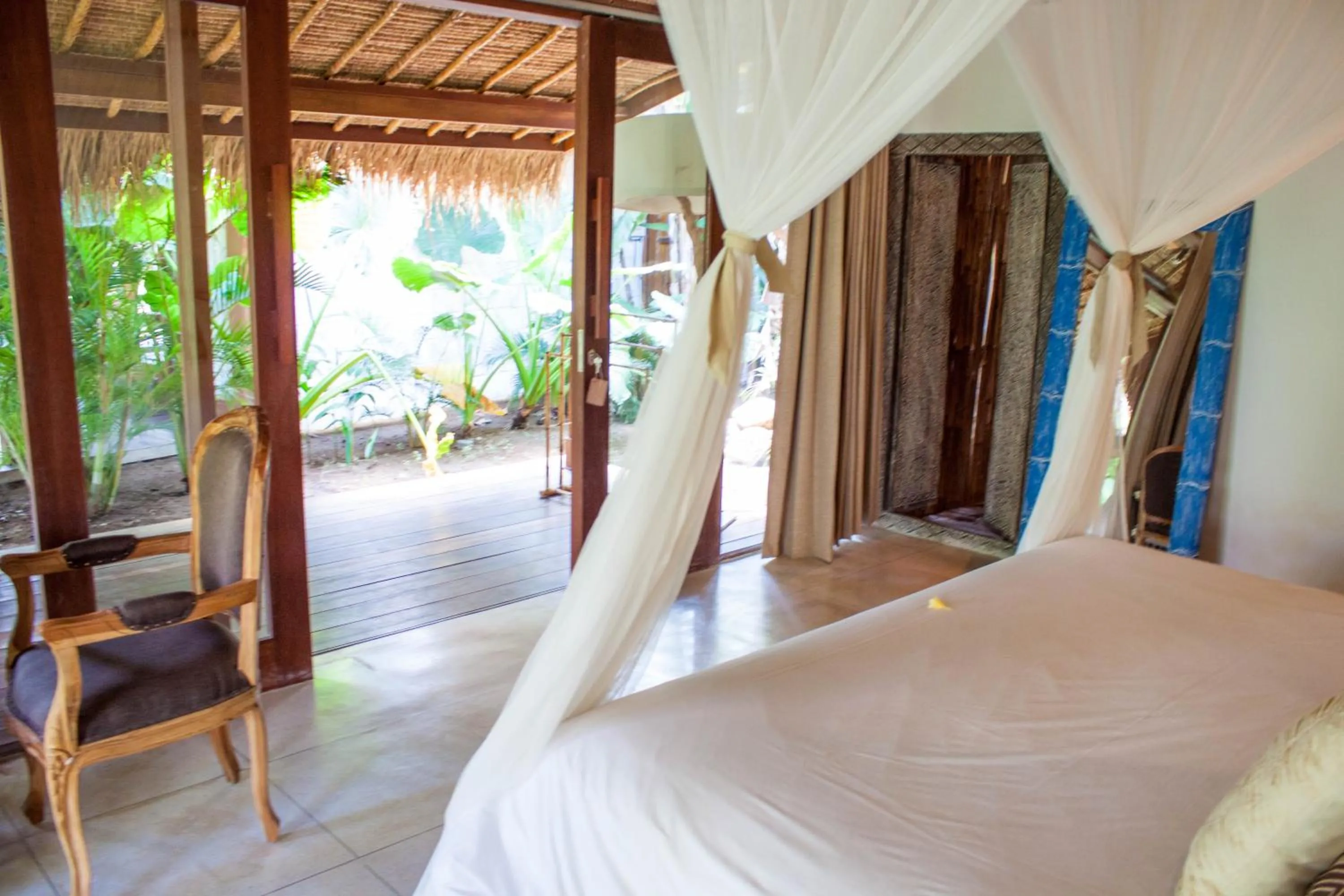 Bedroom, Bed in La Cabane