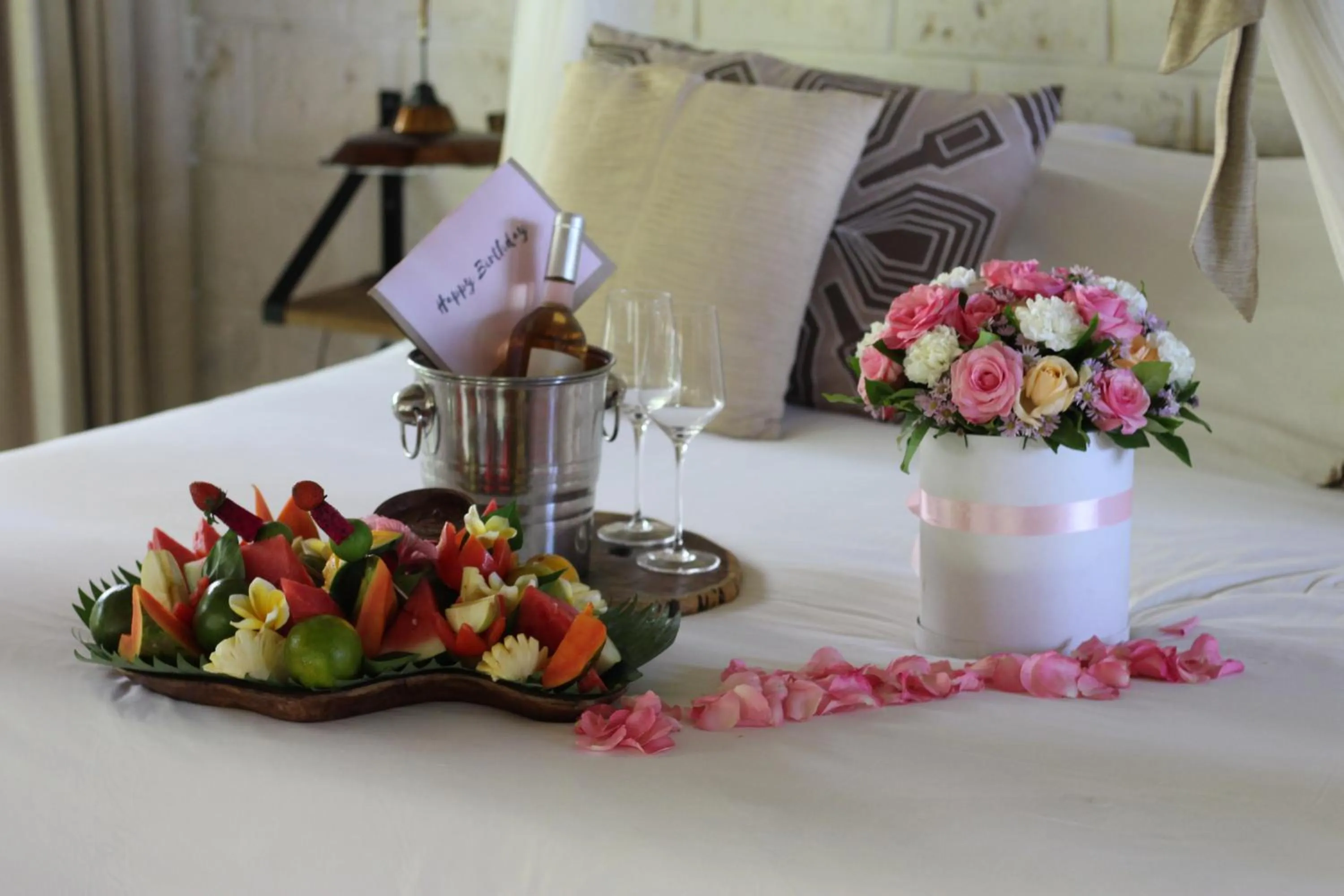 Food and drinks in La Cabane