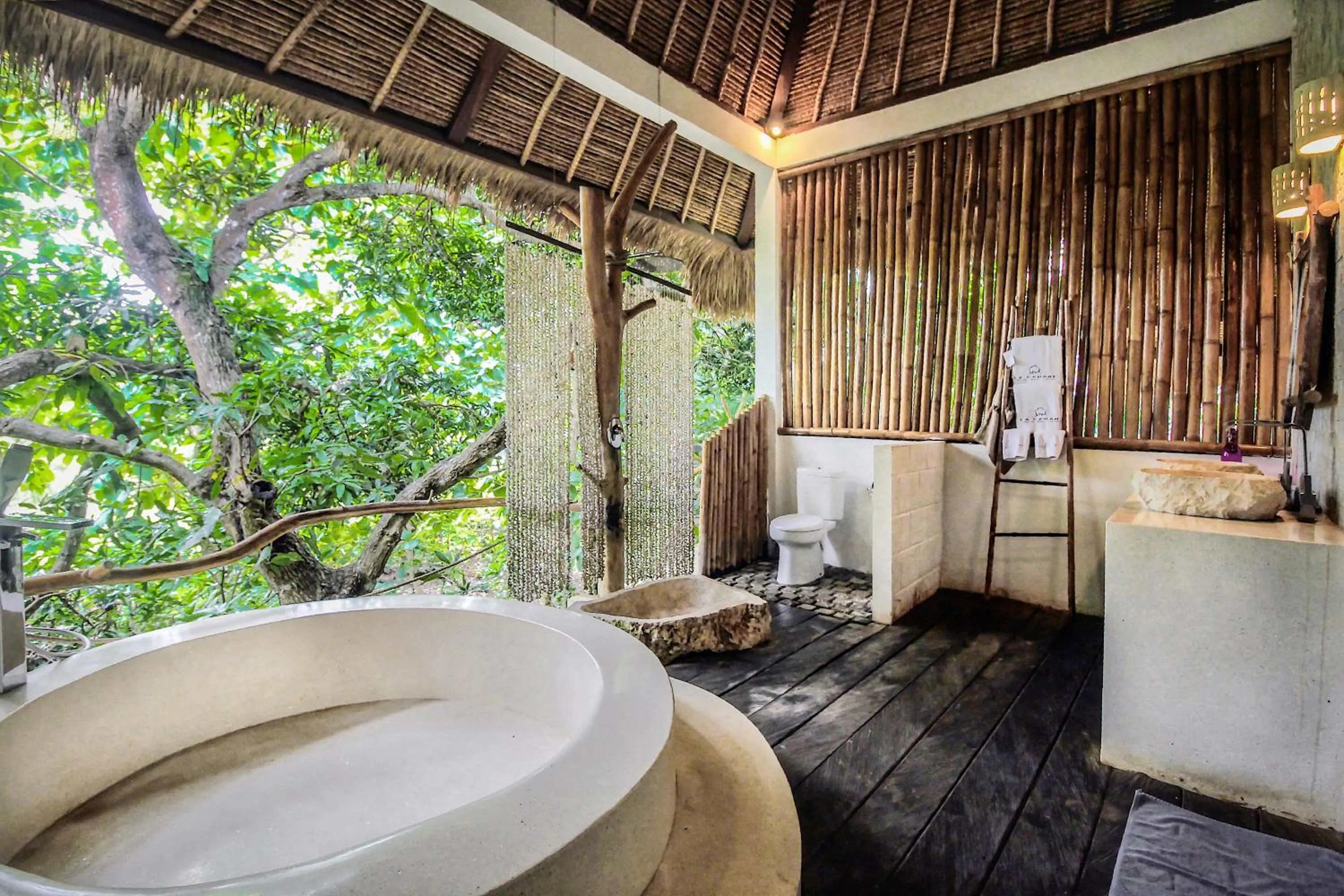 Bathroom in La Cabane