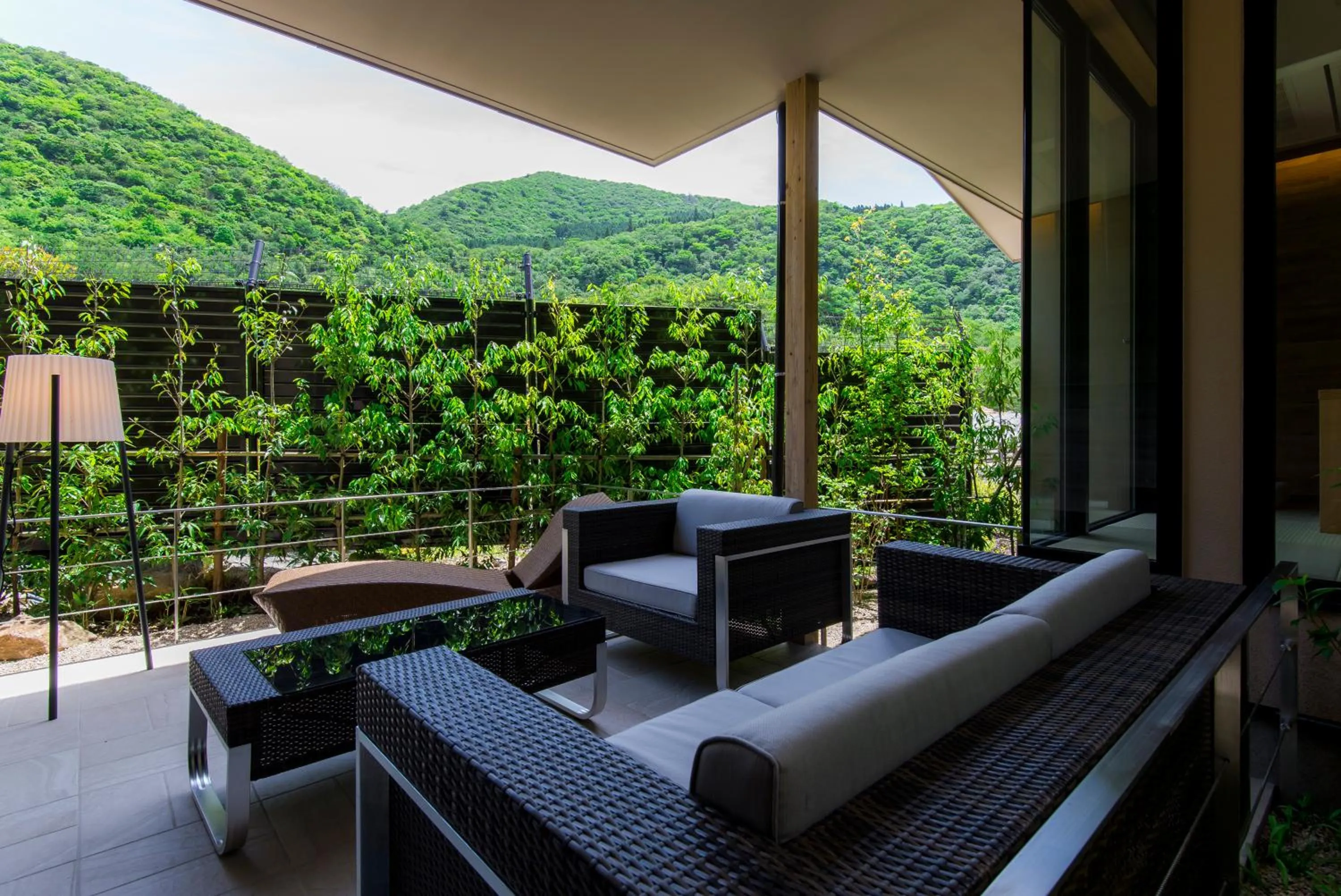 Balcony/Terrace in Unzen Kyushu Hotel