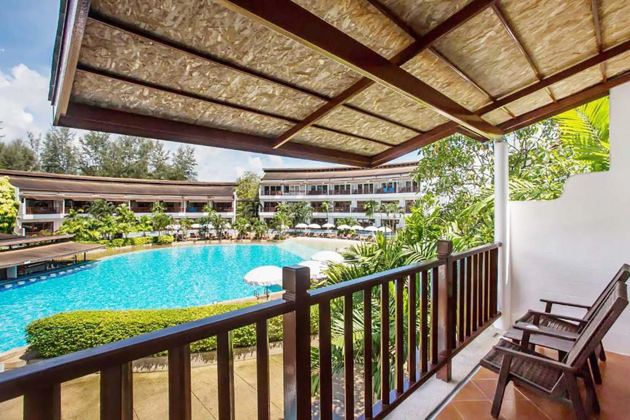 Balcony/Terrace in Arinara Beach Resort Phuket - SHA Extra Plus