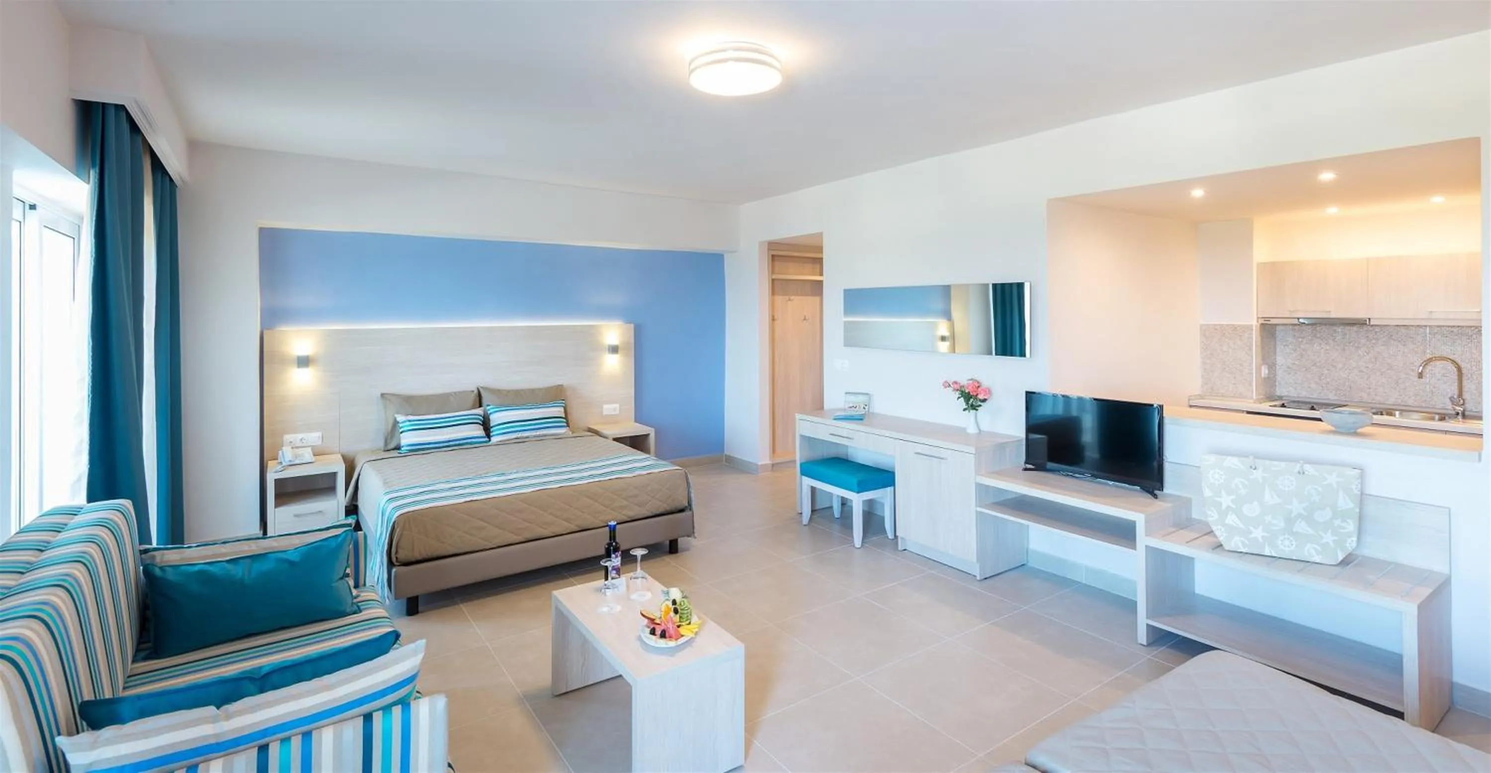 Bedroom in Irene Palace Beach Resort