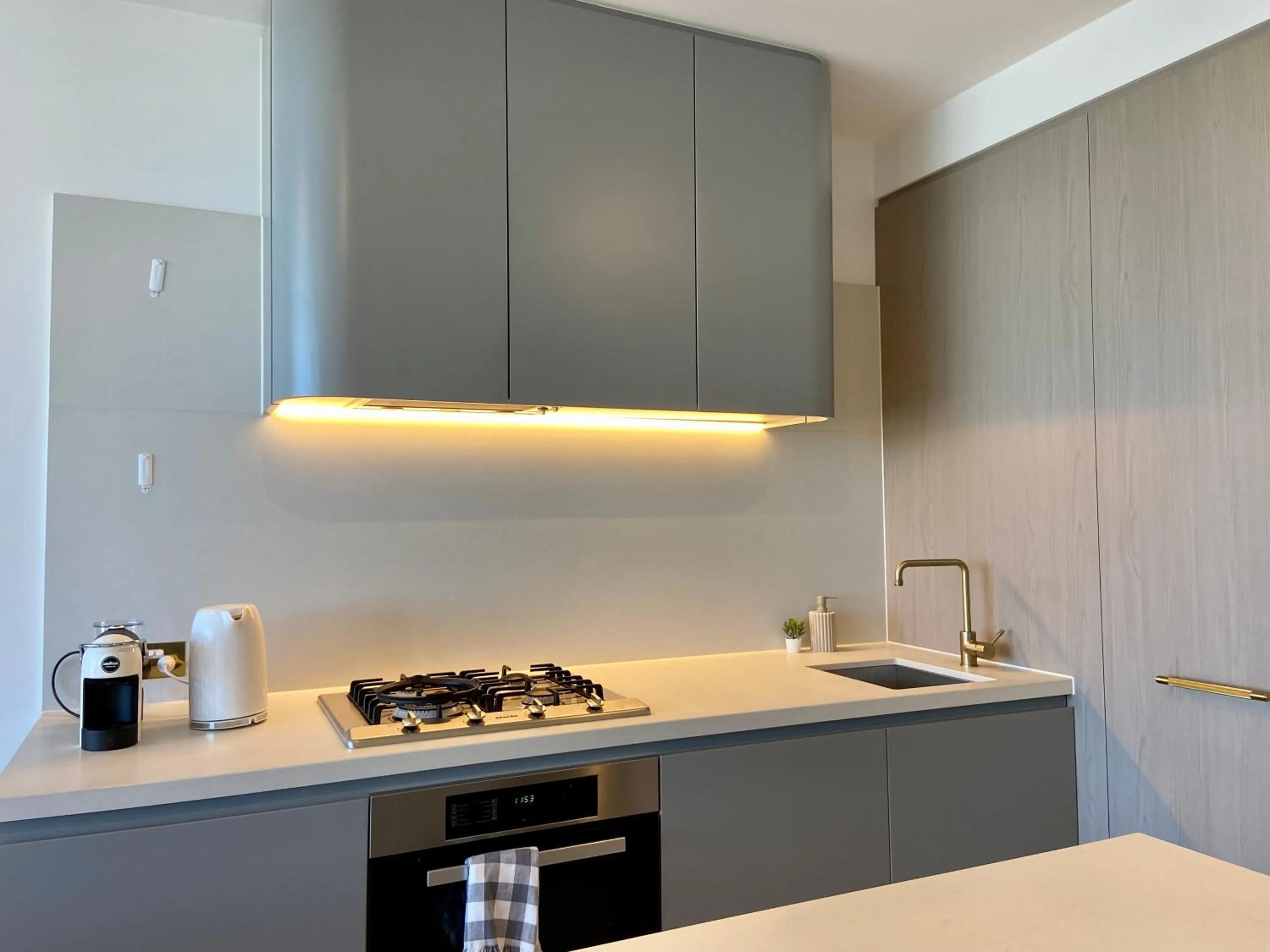 Kitchen or kitchenette in Skygarden Luxury Condo