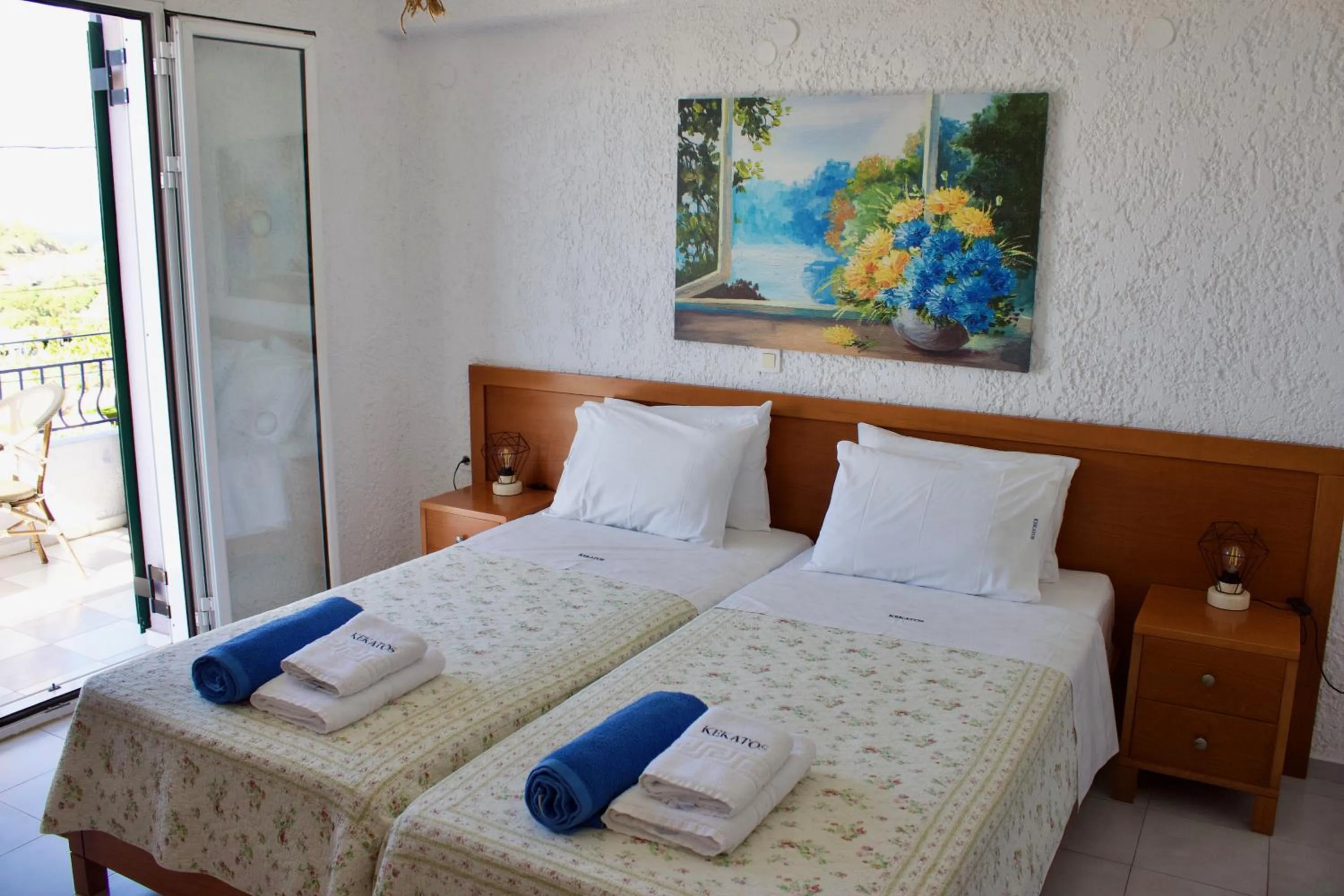 Bedroom, Bed in Kekatos Studios