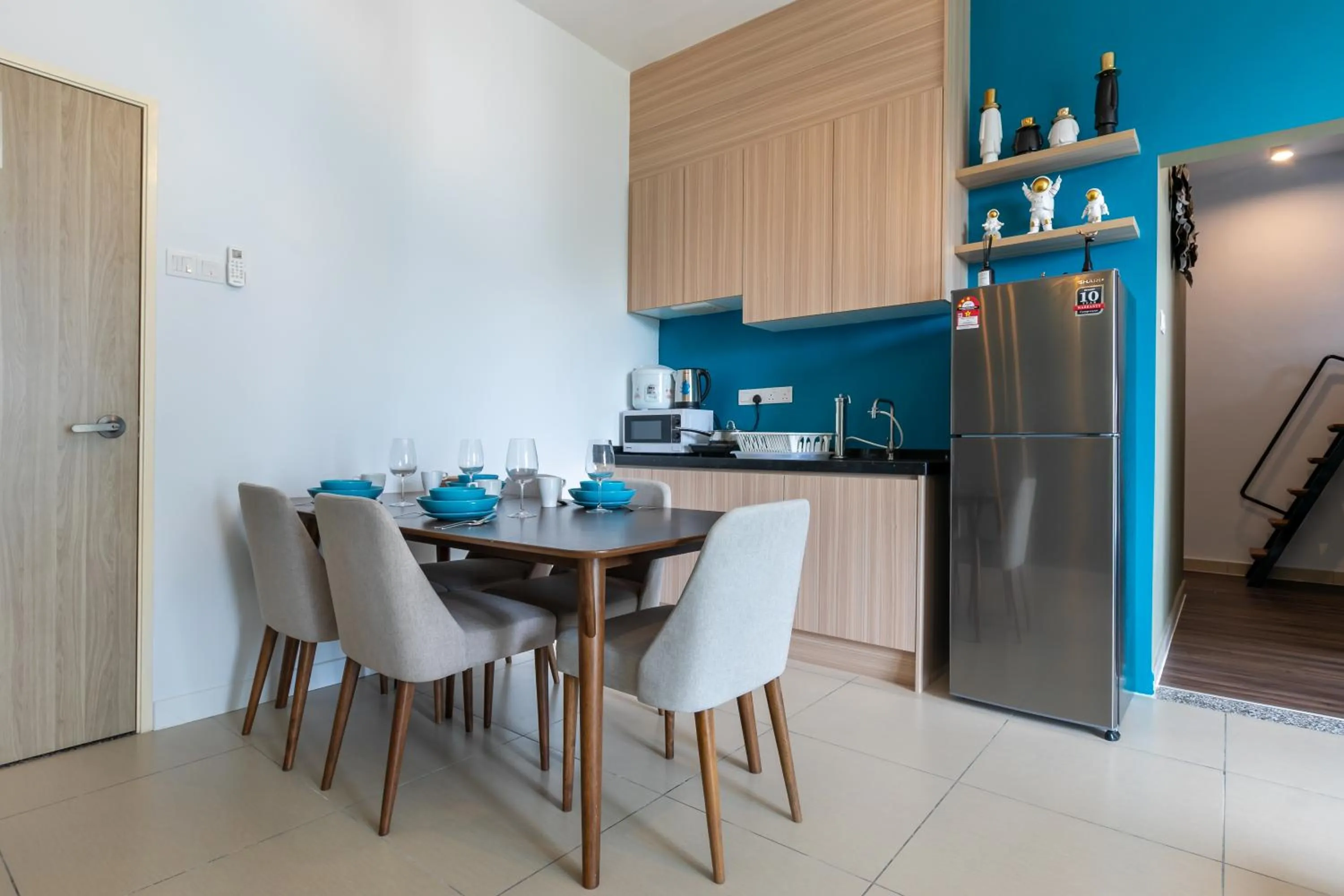 Dining area in Urban Suite@Midhill Genting Highlands (Free Wi-Fi)