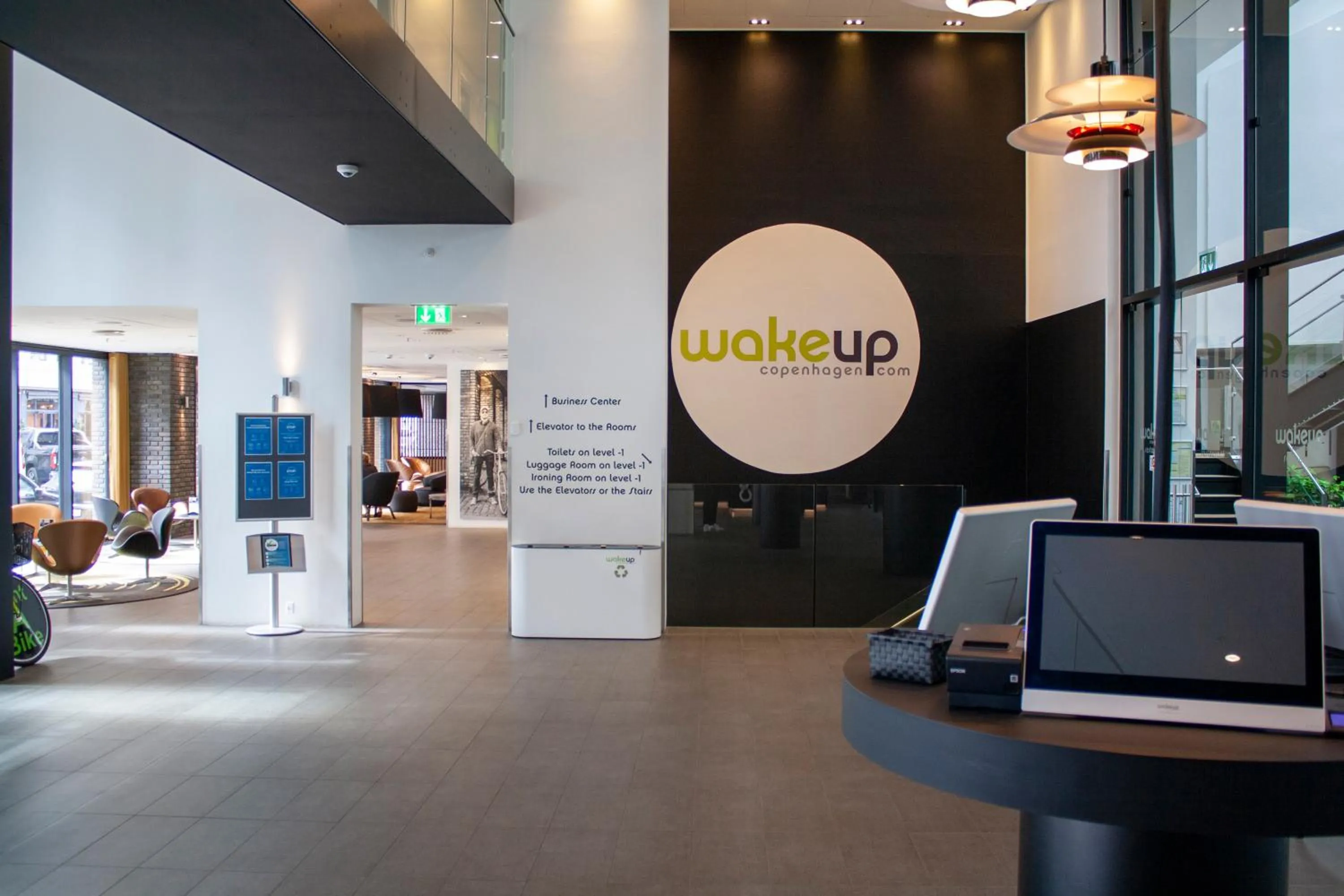 Lobby or reception in Wakeup Copenhagen - Borgergade