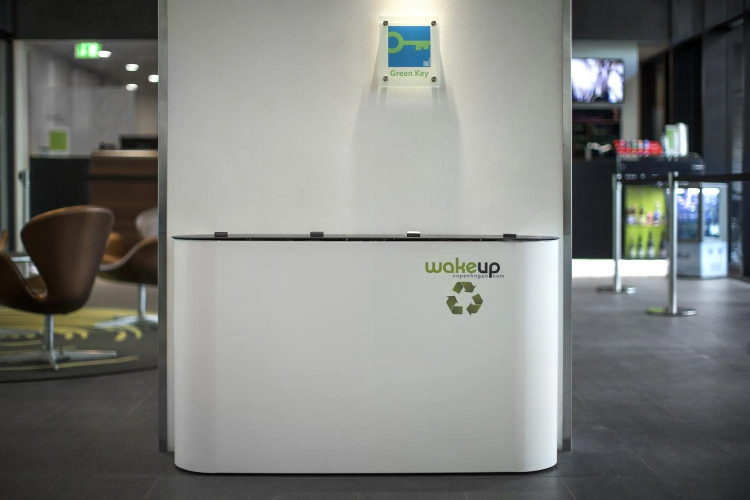 Lobby or reception in Wakeup Copenhagen - Borgergade