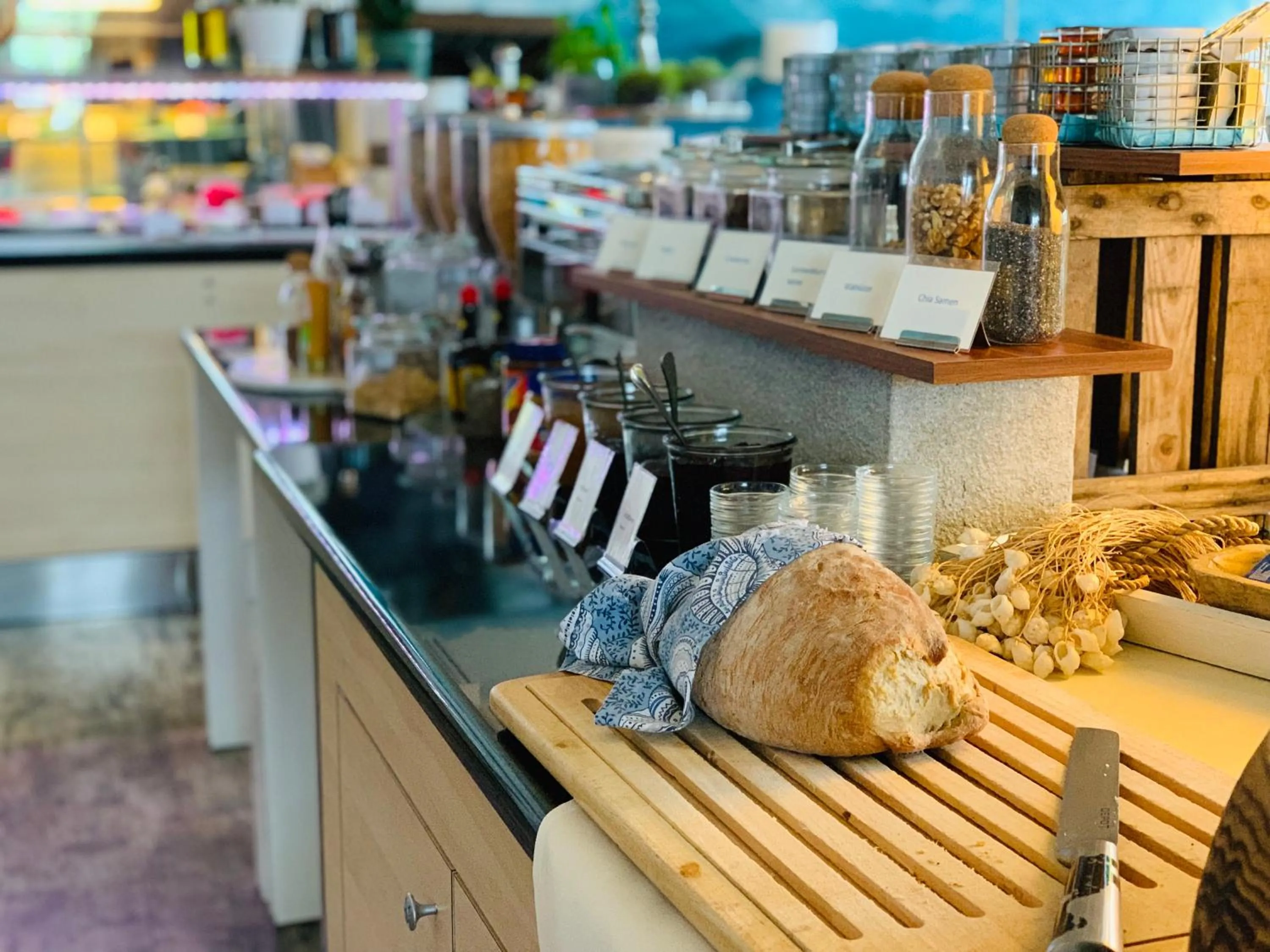 Breakfast in Aqua Hotel