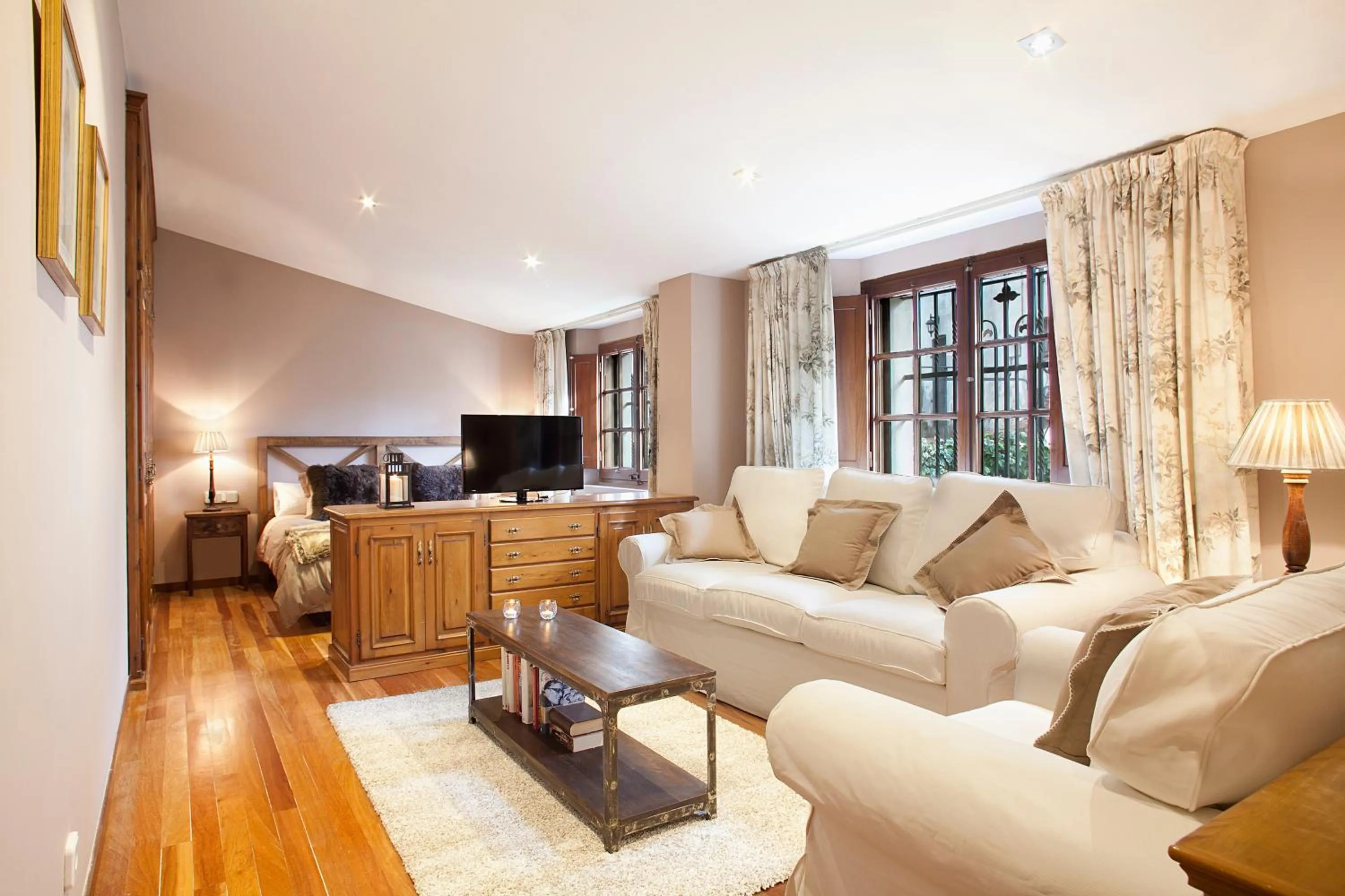 Living room in Can Borrell