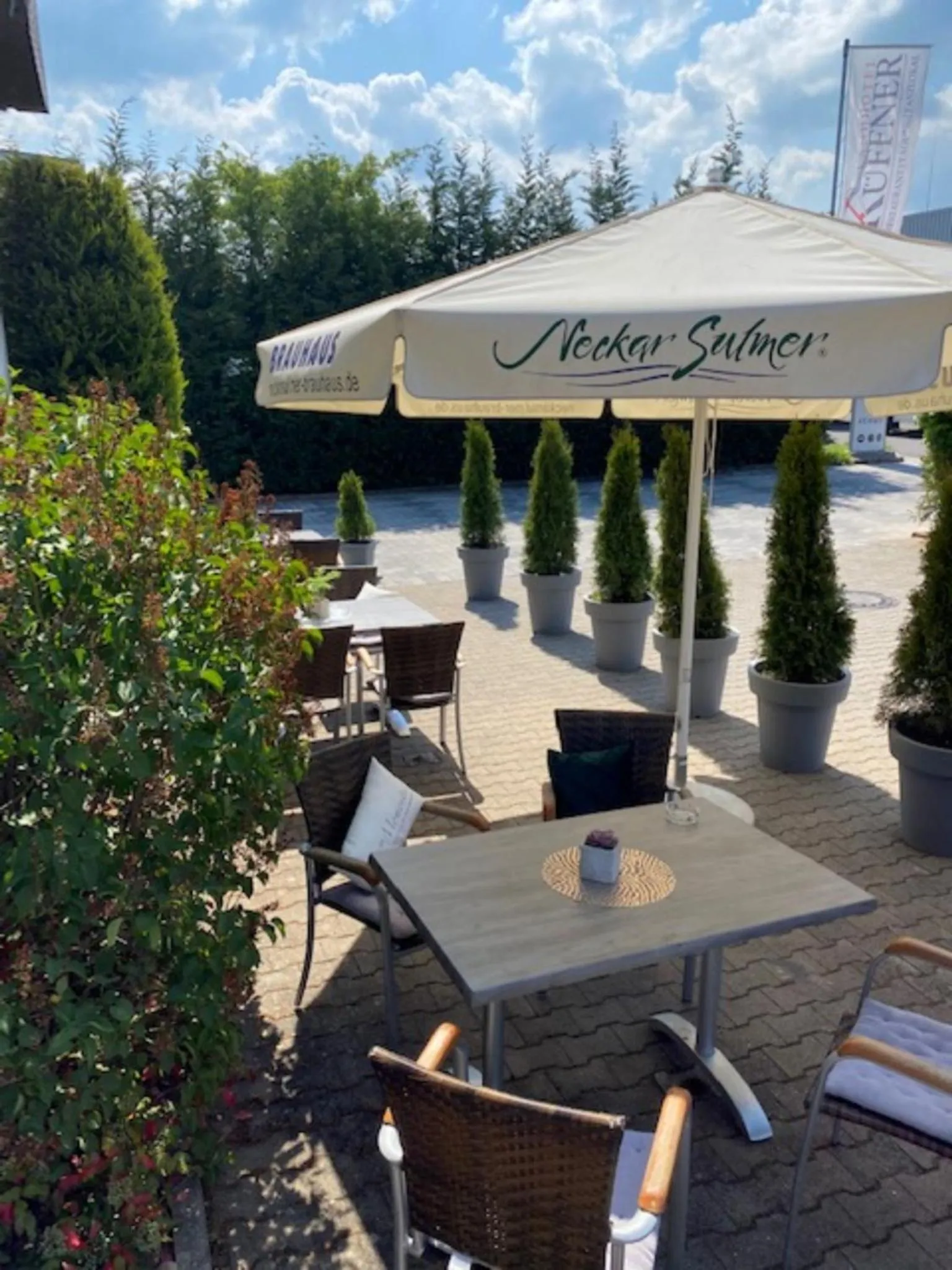 Patio in Landhotel Küffner