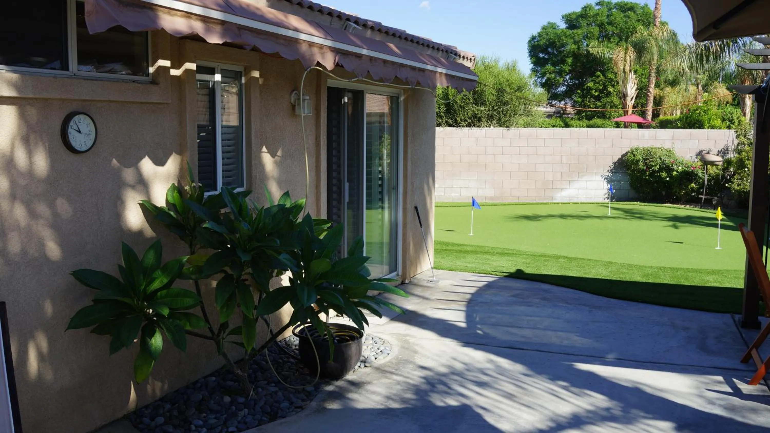 Garden view in 3 bedroom house with Private Pool, Spa&Golf Course!