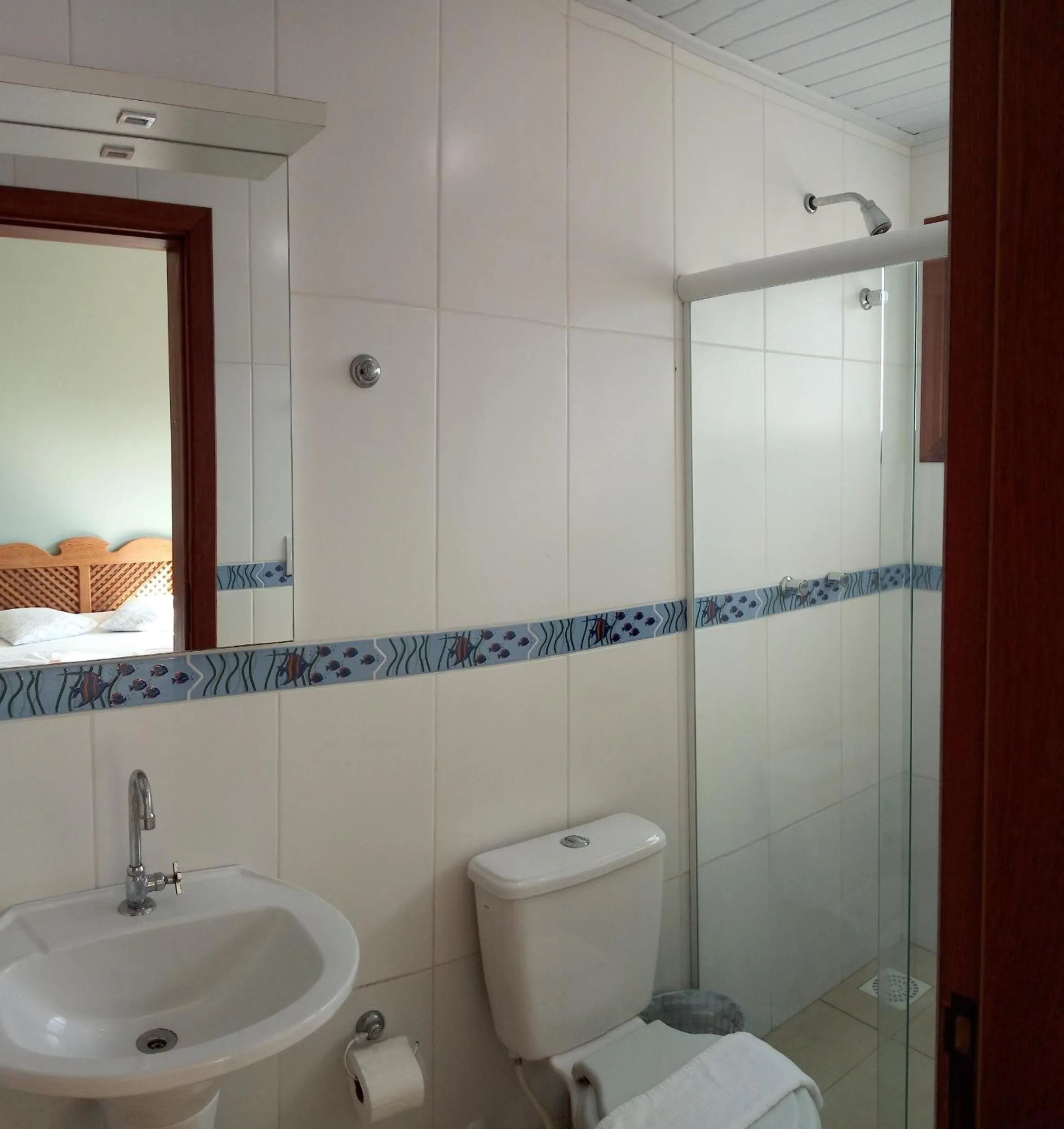 Bathroom in Hotel Ferrugem Eco Village