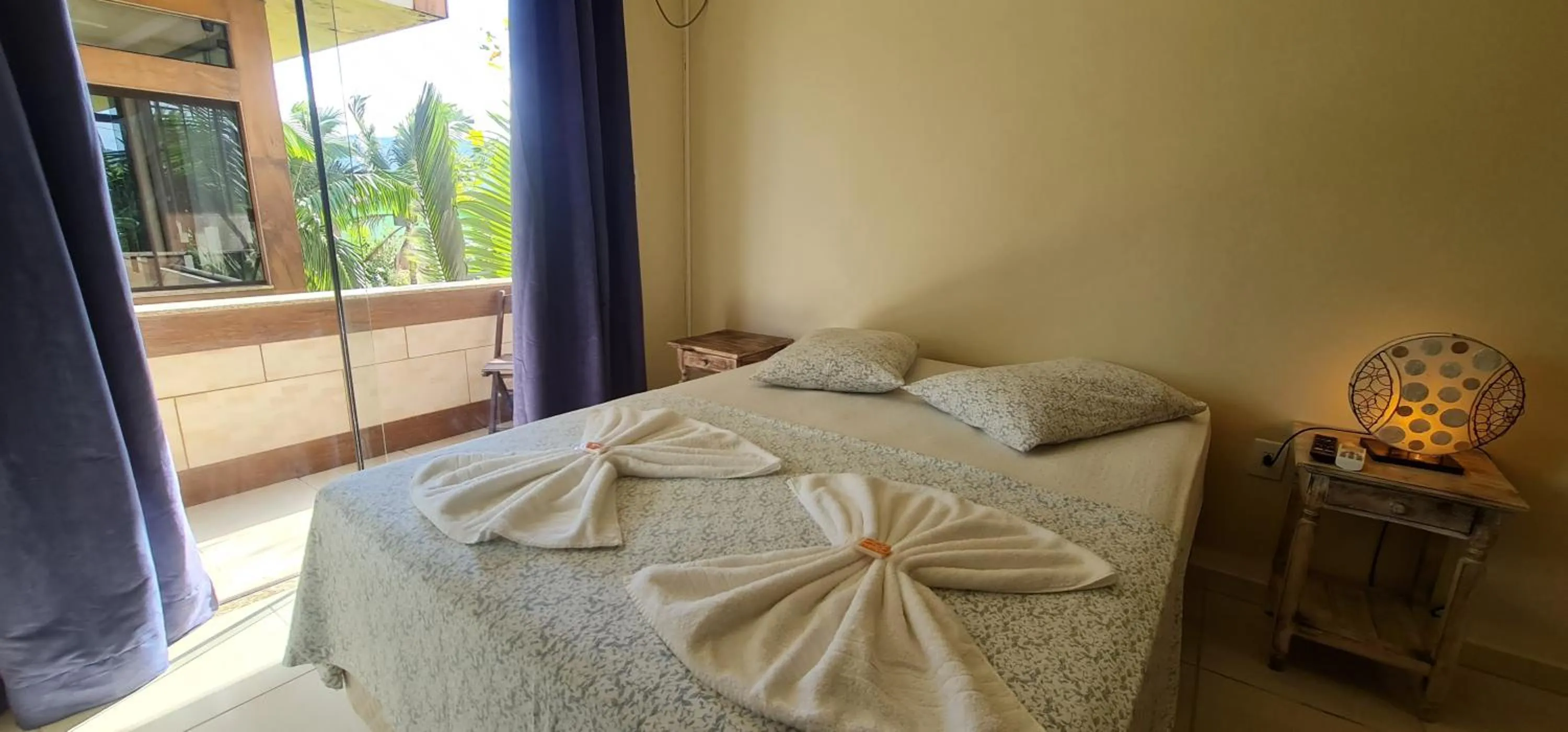 Bed in Hotel Ferrugem Eco Village