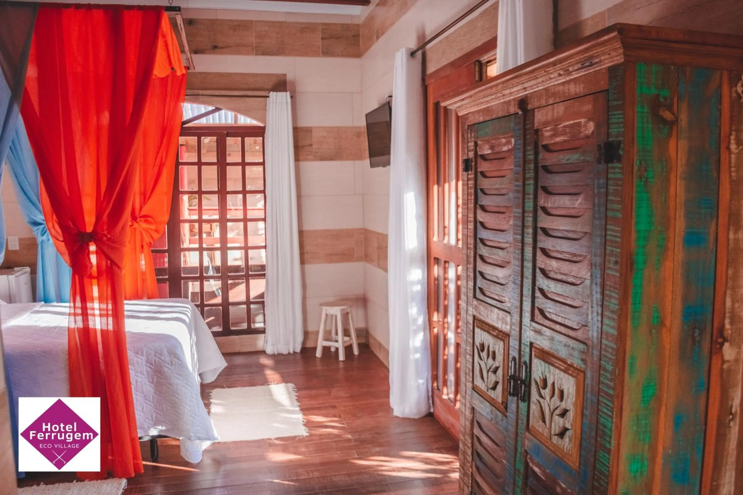 Photo of the whole room, Bed in Hotel Ferrugem Eco Village