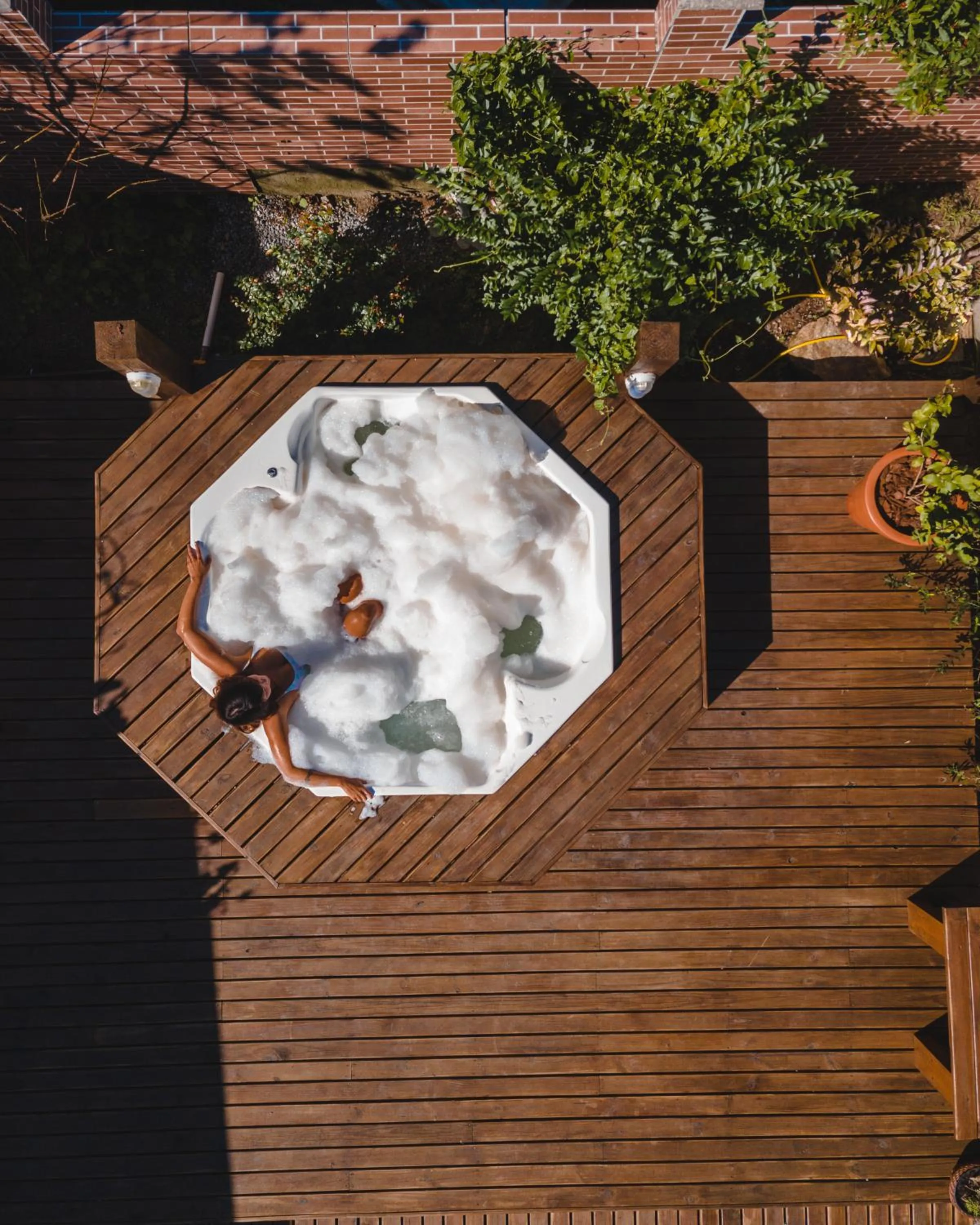 Hot Tub in Hotel Ferrugem Eco Village