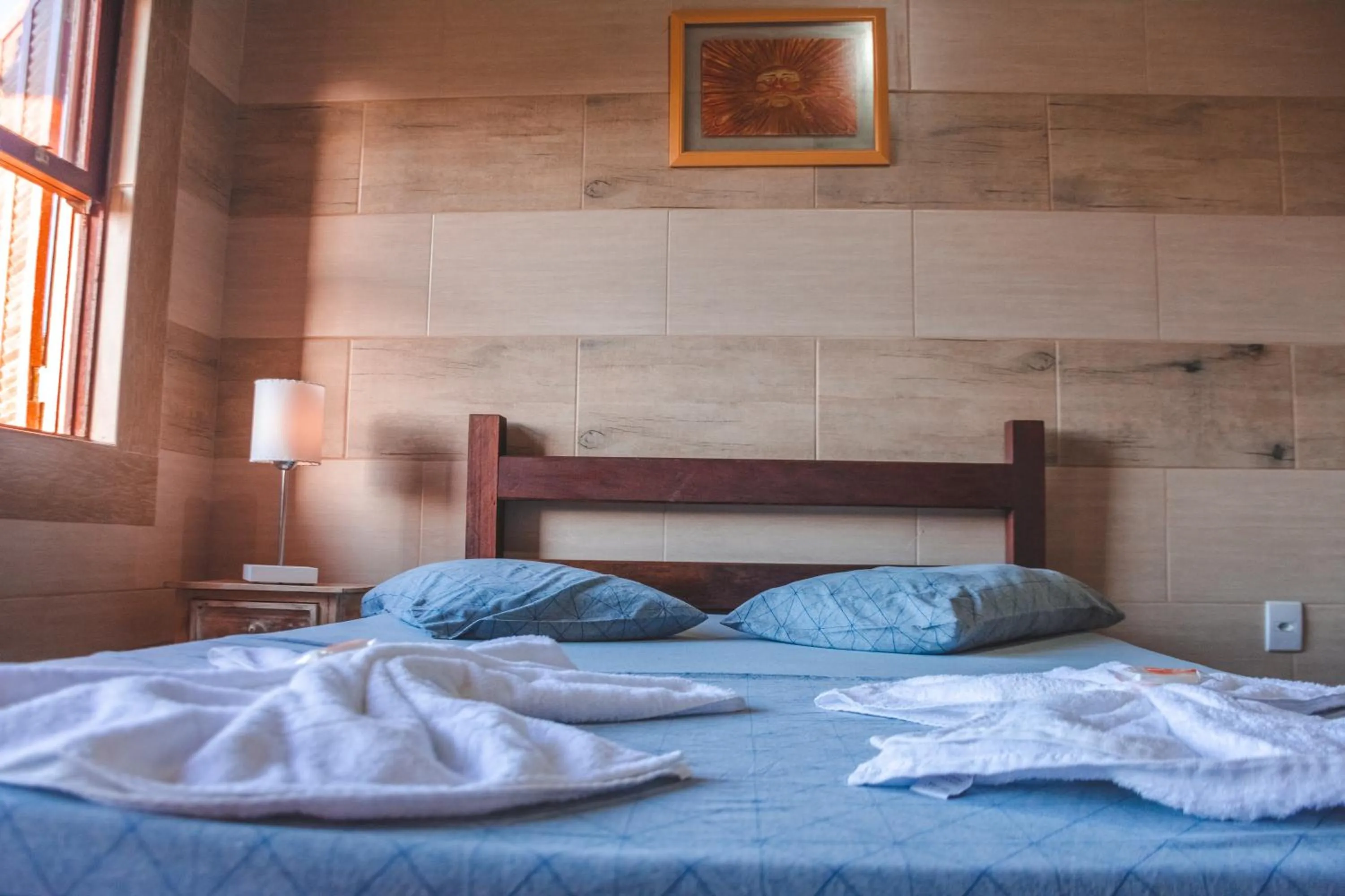 Bed in Hotel Ferrugem Eco Village