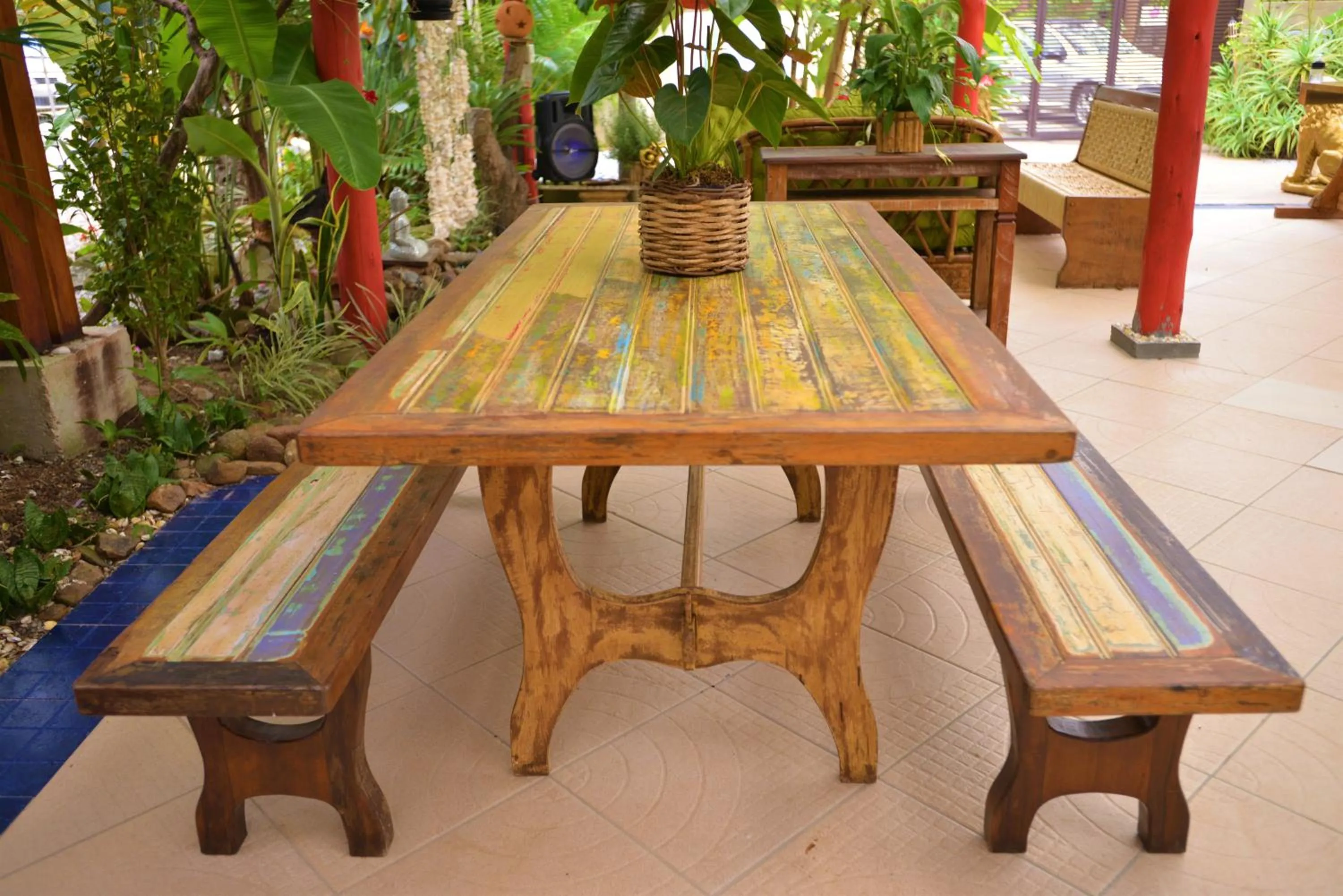 Dining area in Hotel Ferrugem Eco Village